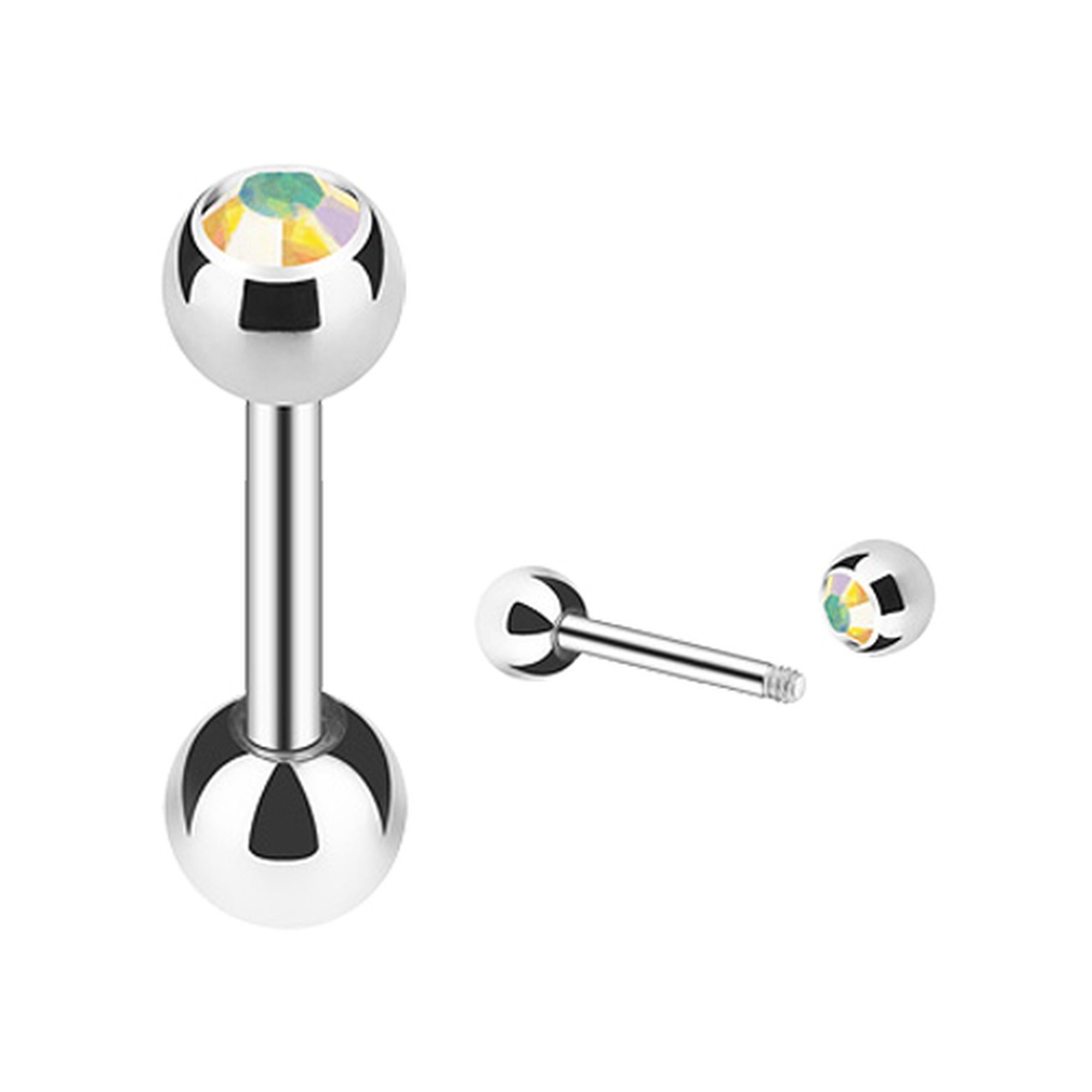 Taffstyle Piercing-Set Piercing Cartilage Silber Farben günstig online kaufen