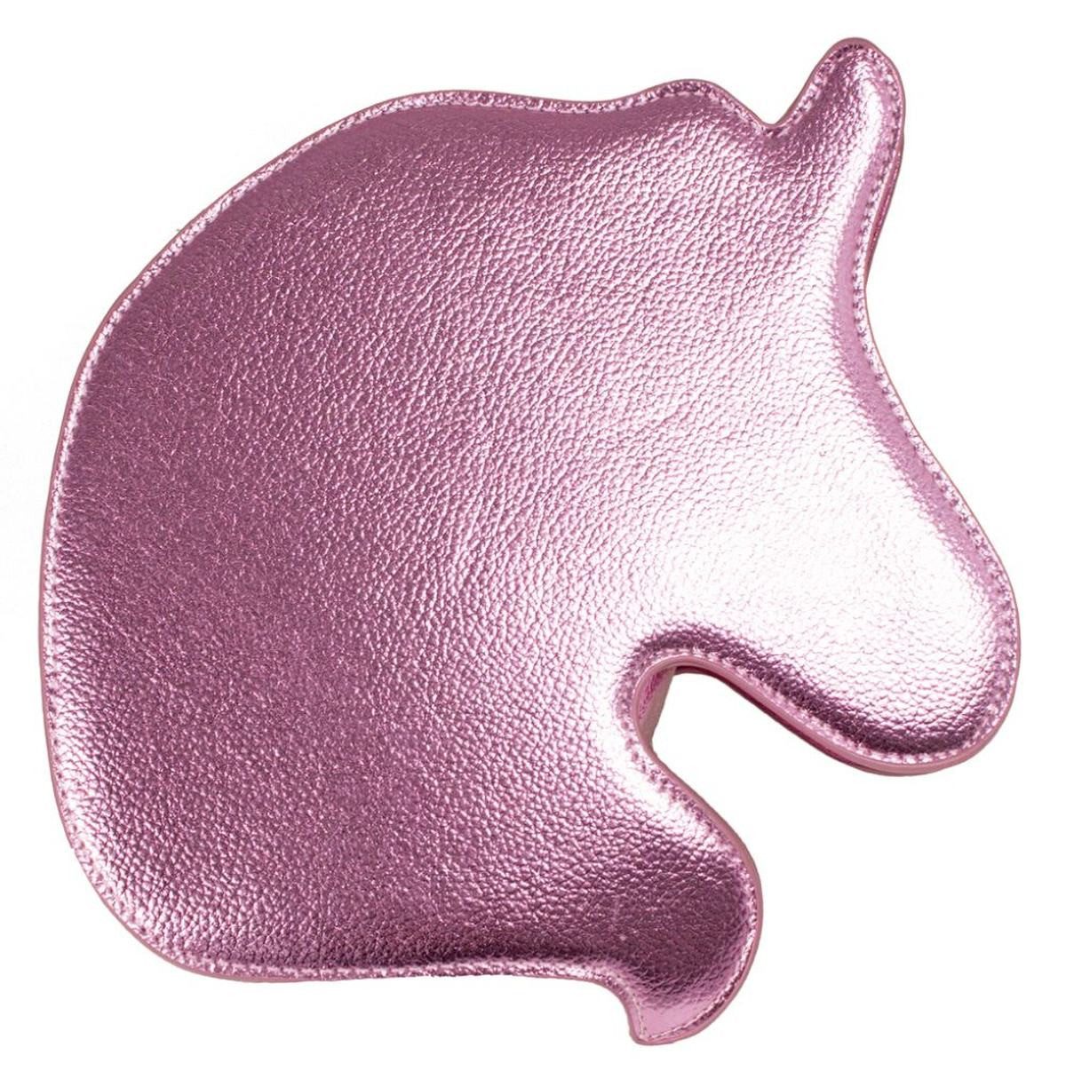 Das Kostümland Kostüm Hochwertige Glitzer Handtasche - Einhorn 24cm