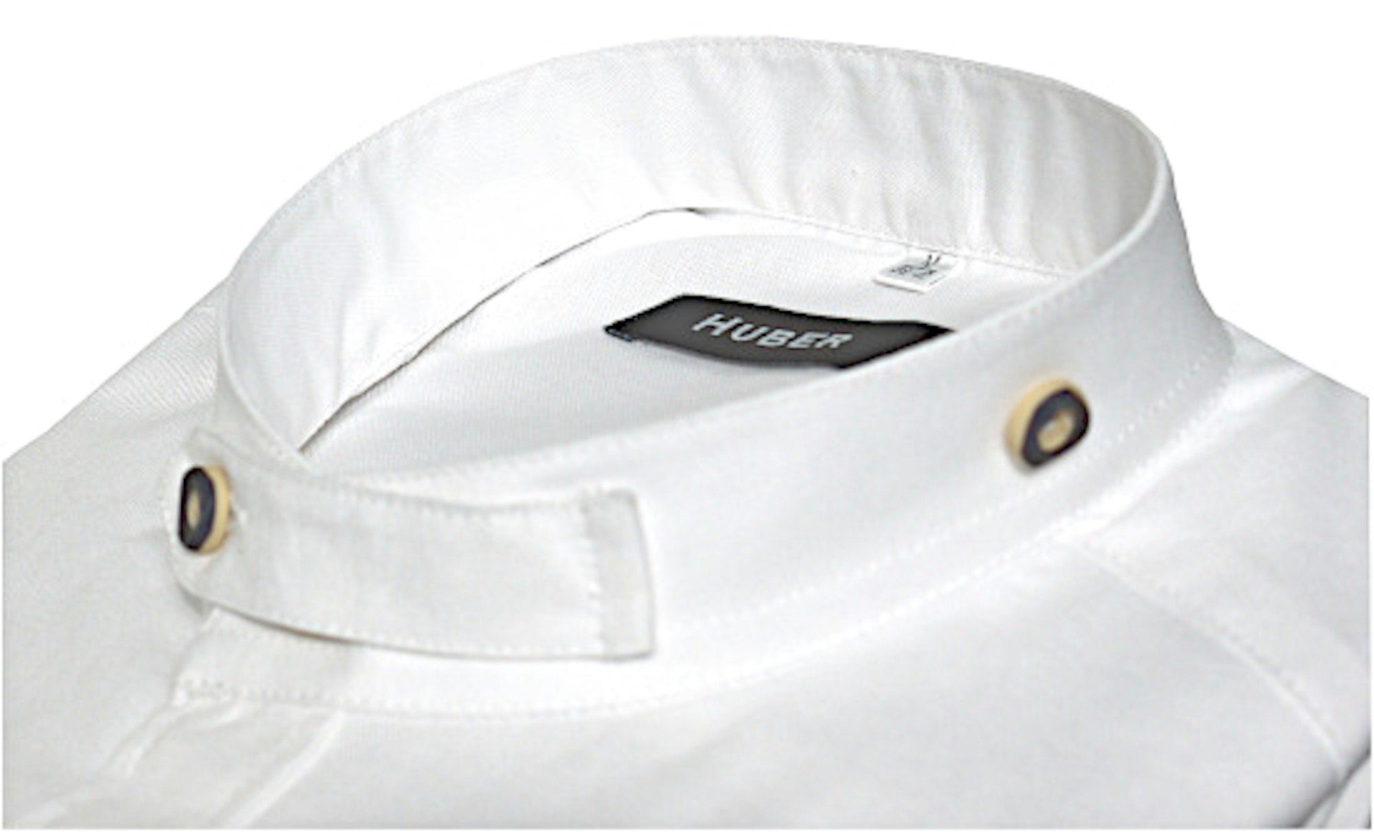 Regular/Comfort-gerader Stehkragen HU-0705 Plissee/Biesen Schnitt Huber Hemden Trachtenhemd