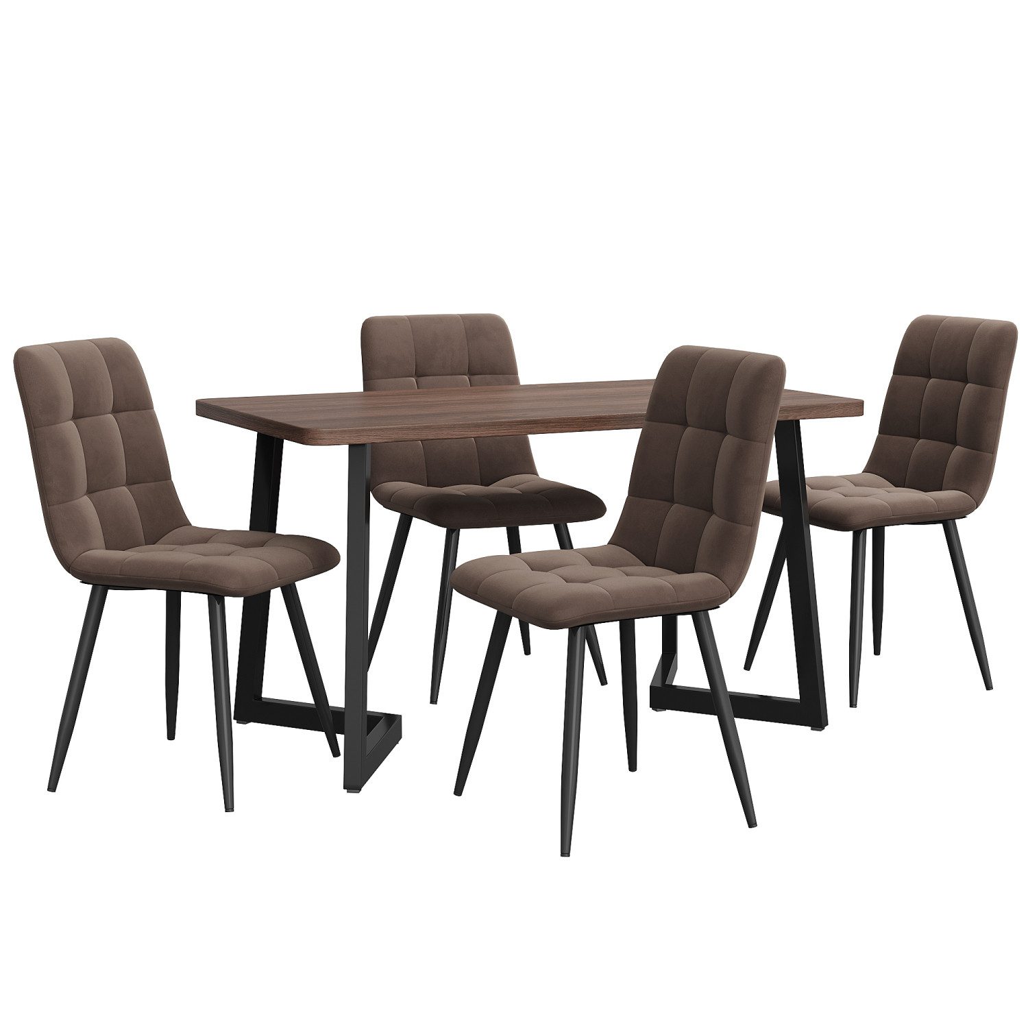 Braun | Walnutfarbe Holzmaserung