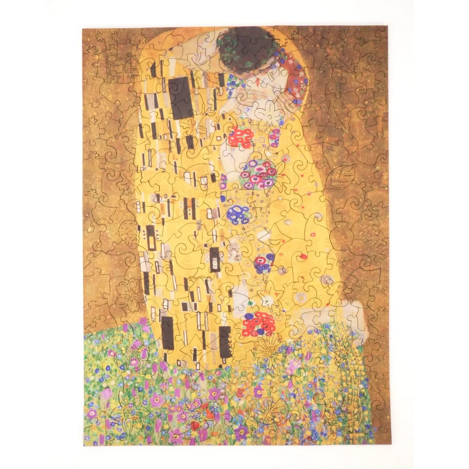 MagicHolz Puzzle Der Kuss Gustav Klimt Holzpuzzle (2D), 250 Puzzleteile, Künstler: Gustav Klimt