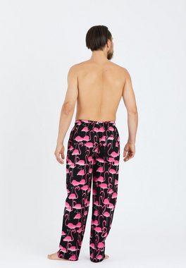 Lousy Livin Stoffhose Pants Flamingo mit Flamingo Print