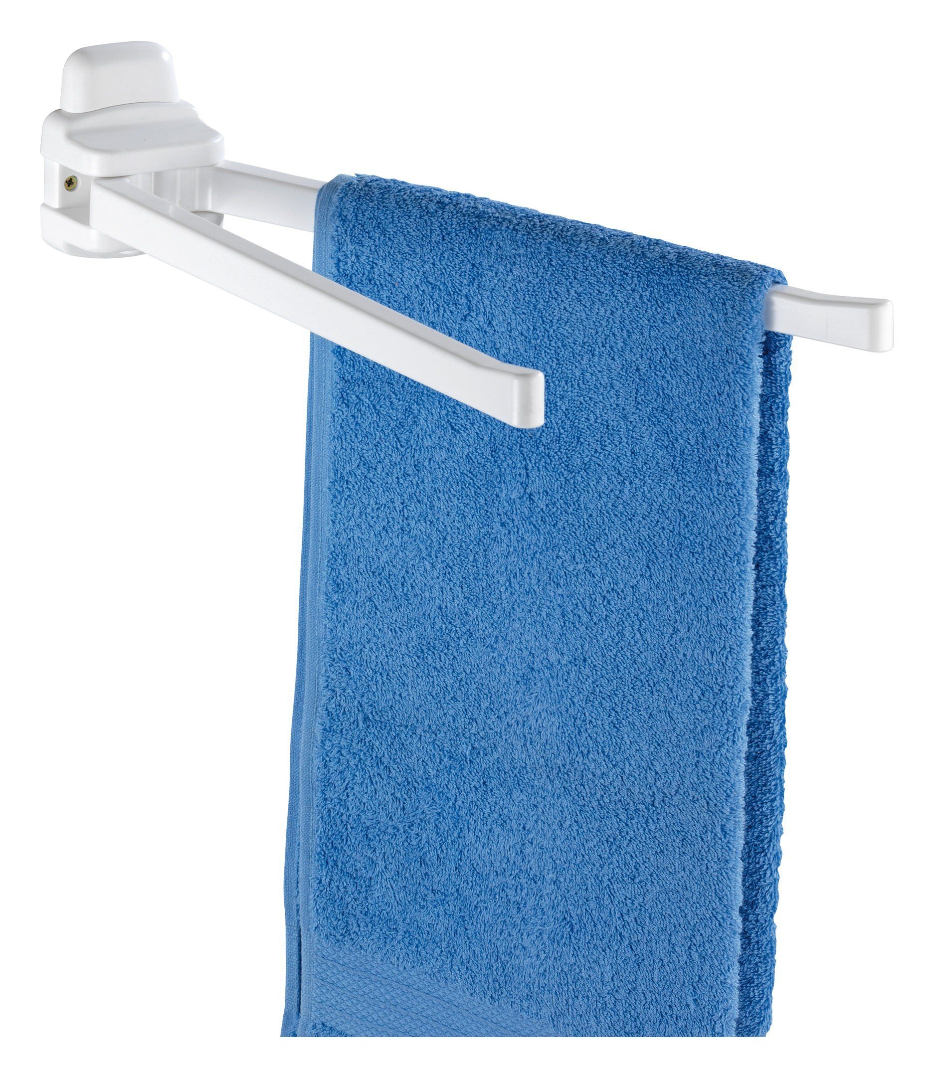 WENKO Handtuchhalter, Pure 2-armig weiß günstig online kaufen