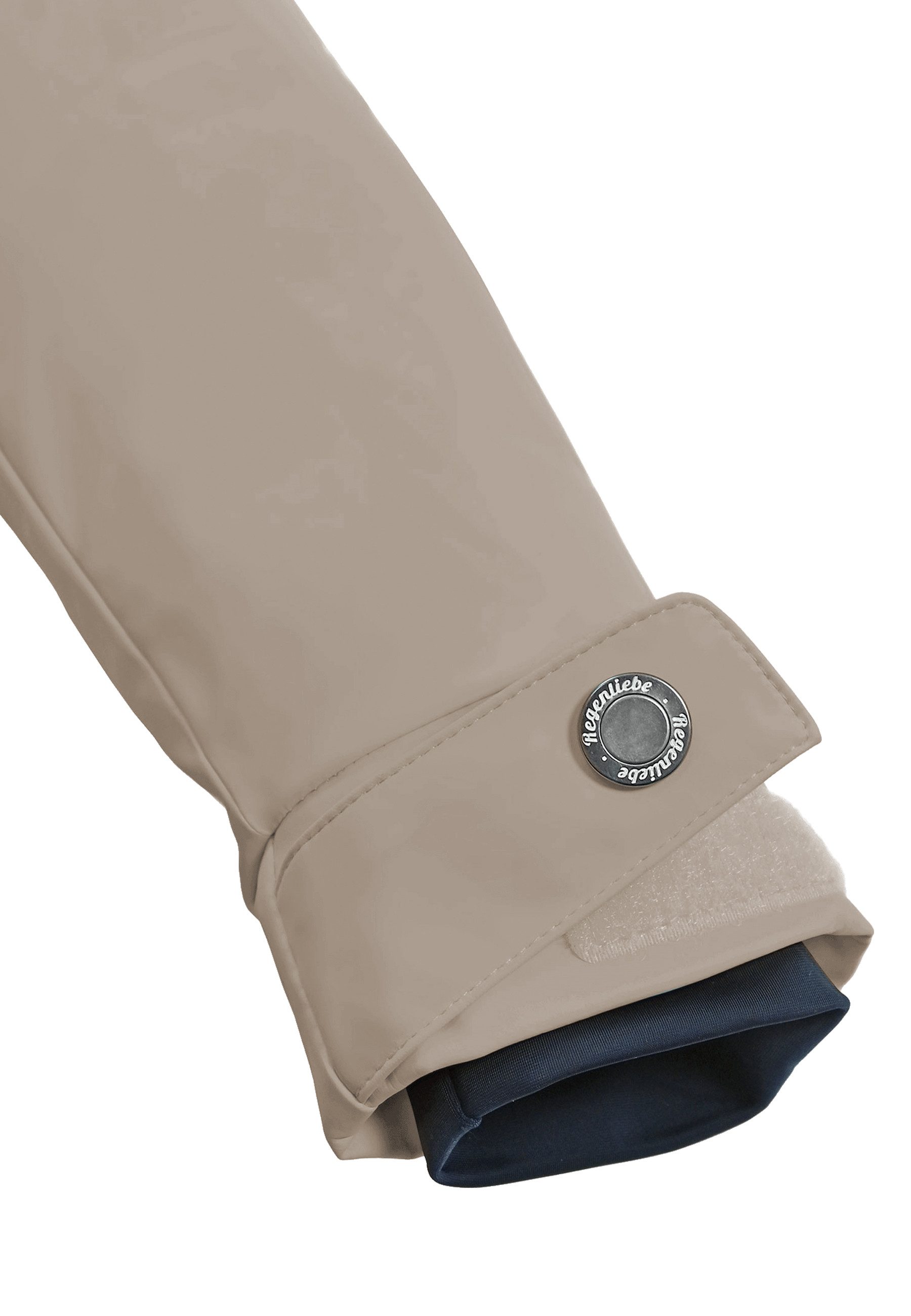 Regenliebe Regenjacke Friesennerz Regenparka mit Teddyfleece gefüttert – Bild 4 von 5