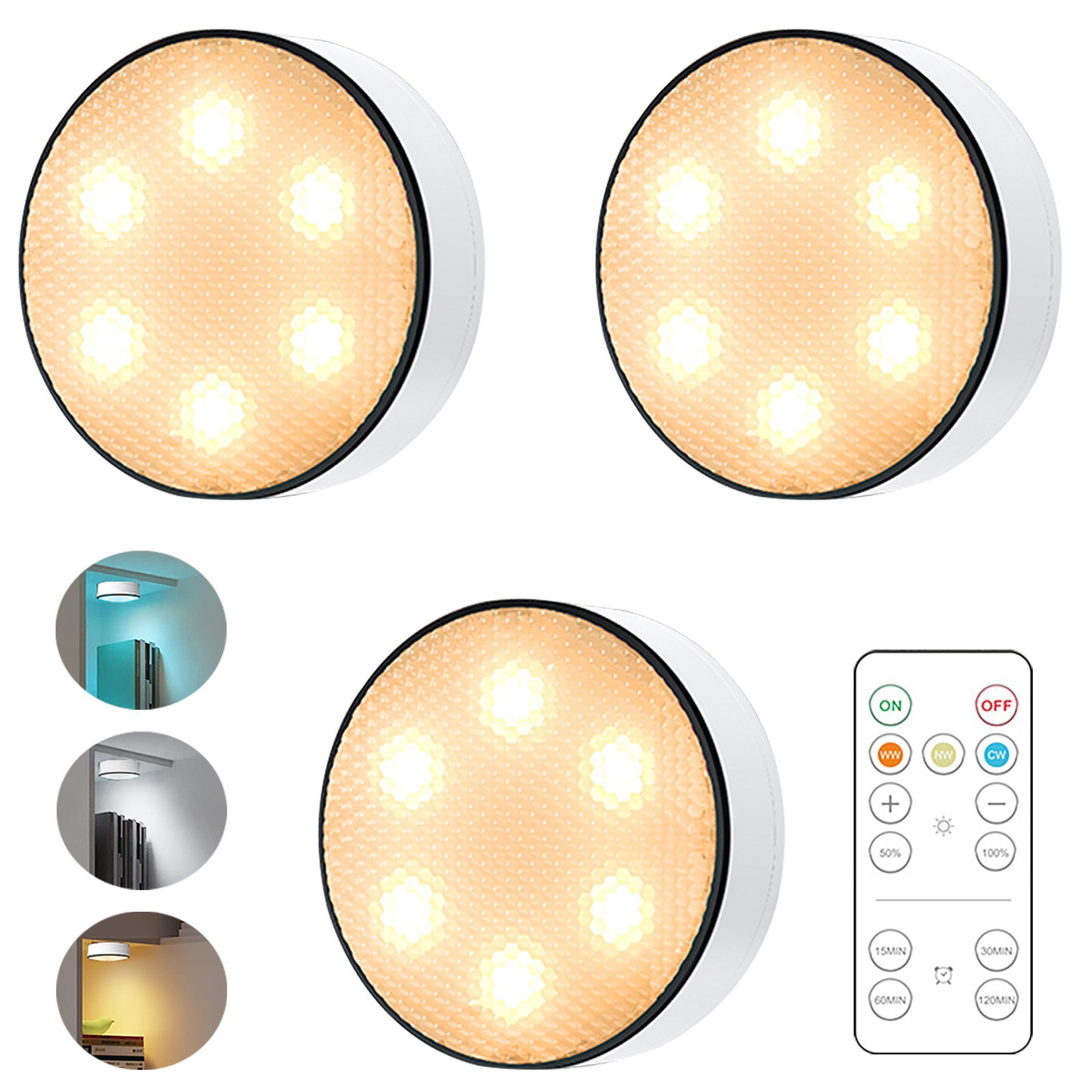 ibettertec LED Wandleuchte unterbauleuchte Touch-Licht Schrankleuchte günstig online kaufen