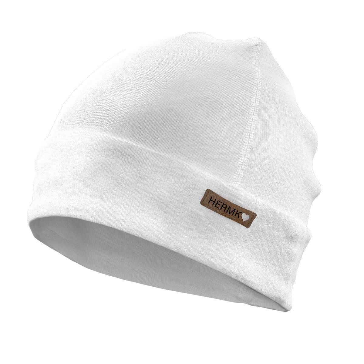 HERMKO Beanie 881910 Mütze für Damen und Herren aus 100% Bio-Baumwolle