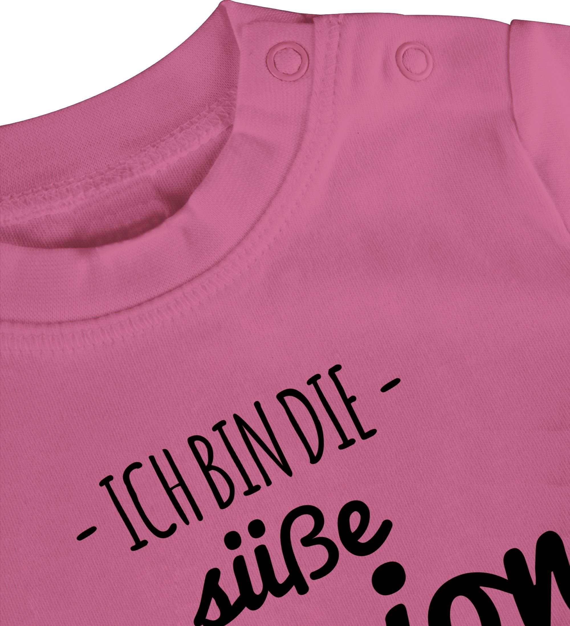 Shirtracer T-Shirt Süße 2 Geschenk Papa von Version Vatertag Baby Pink