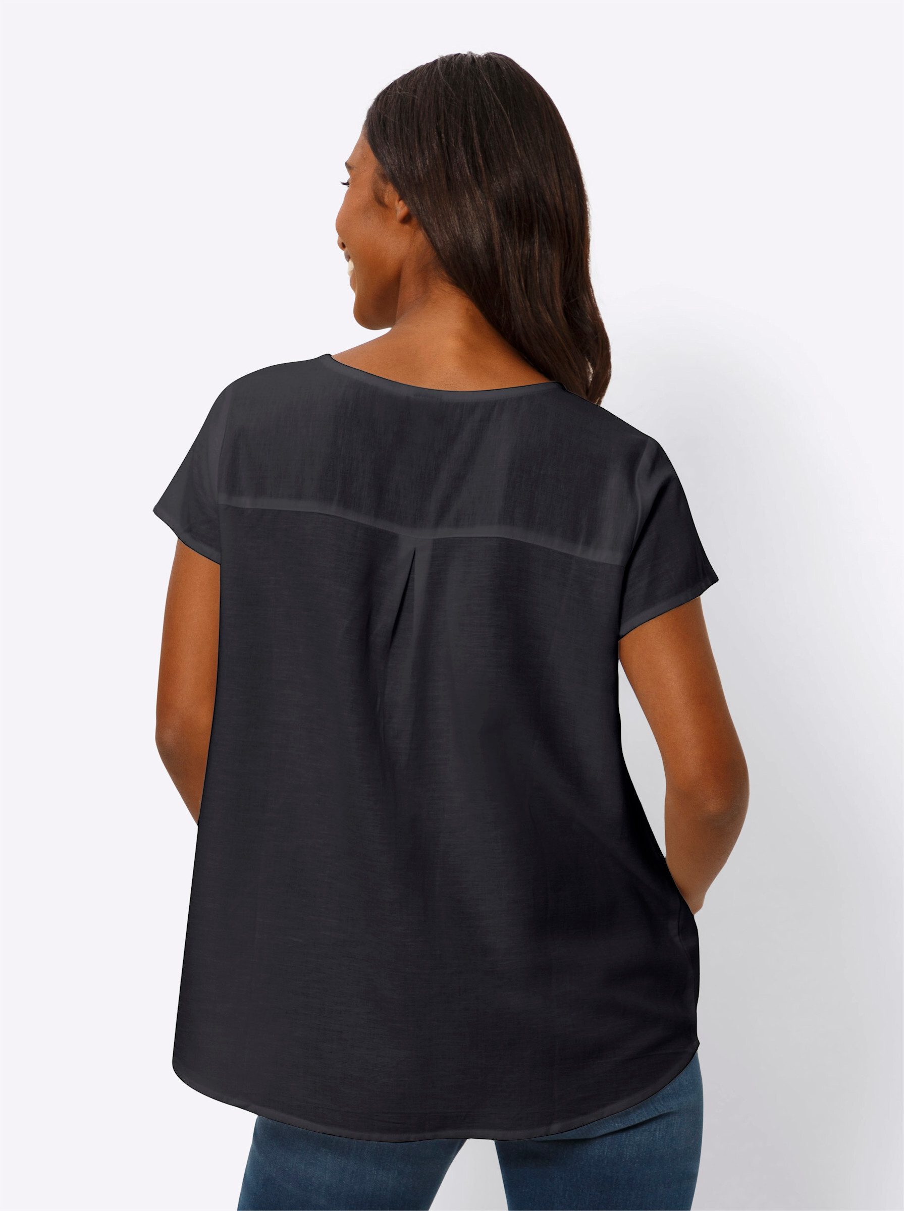 heine Klassische Bluse Bluse Kurzarm günstig online kaufen