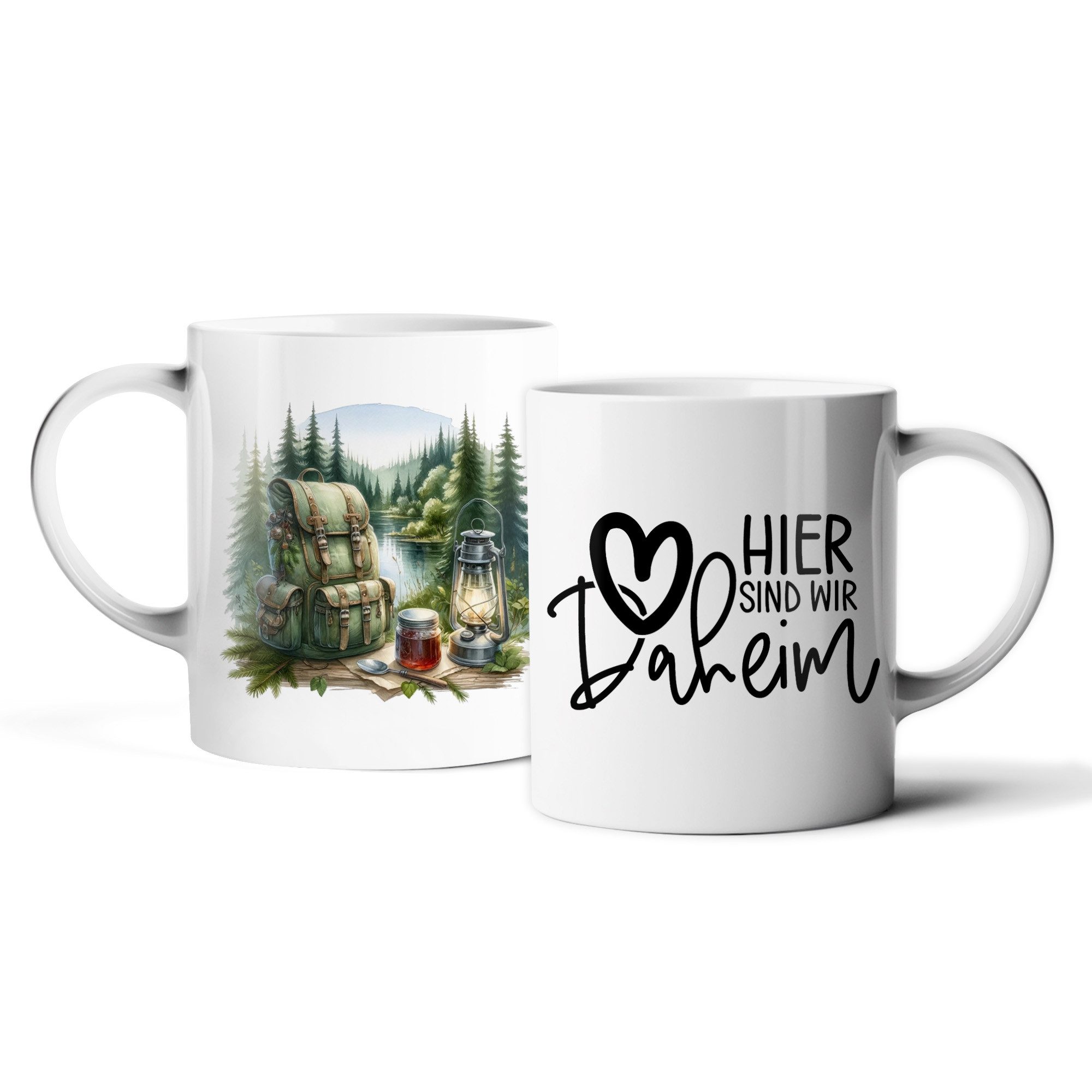 Hustling Sharks Tasse Hustling Sharks® Tasse mit Motiv - In der Natur#17, 330 ml