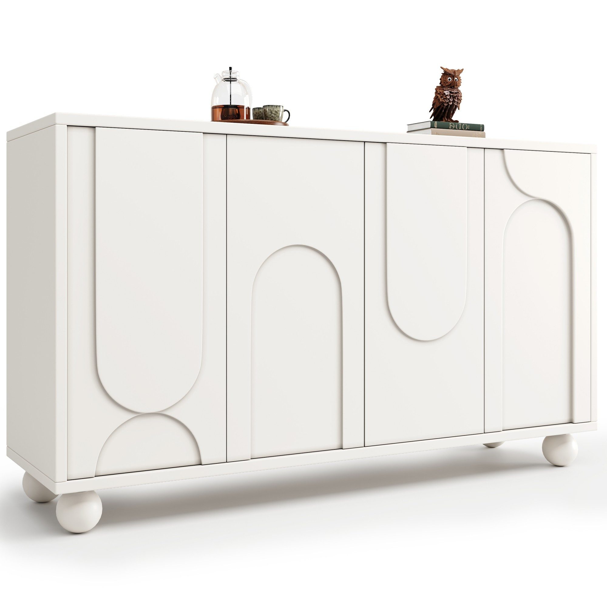 BlingBin Sideboard Schrank Aufbewahrungsschrank Buffetschrank (Sideboard mi günstig online kaufen
