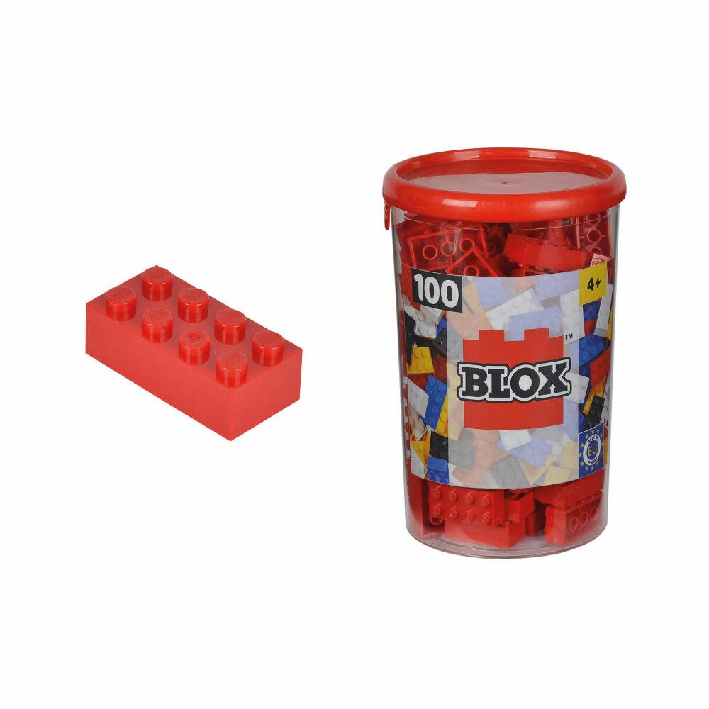 Seltmann Weiden Blox 100 Rote 8er Steine Spielbausteine