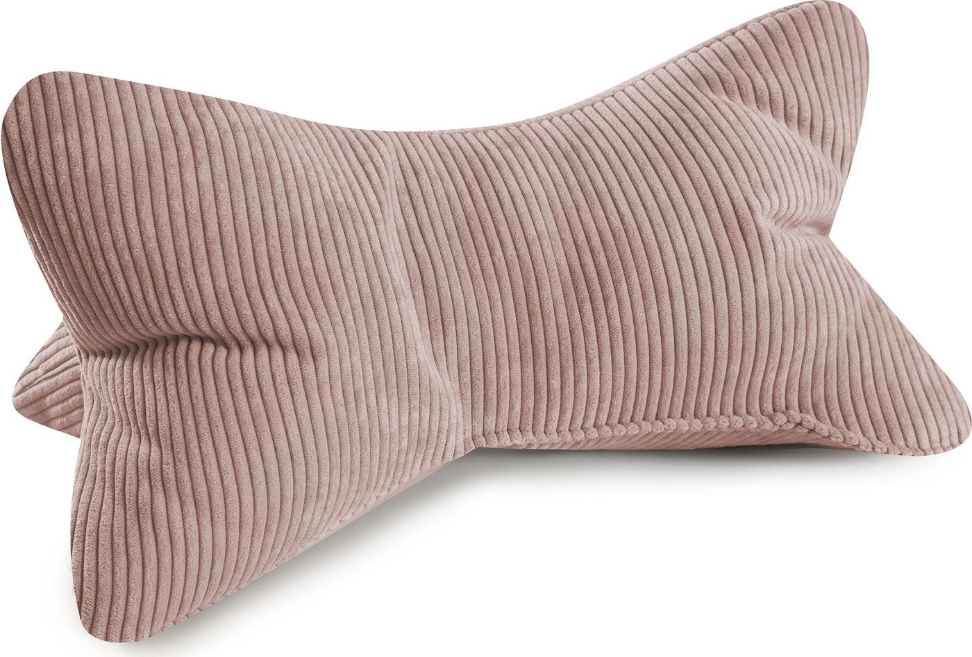 Magma Heimtex Kopfkissen Leseknochen Inga ergonomische Form, Füllung: Polye günstig online kaufen