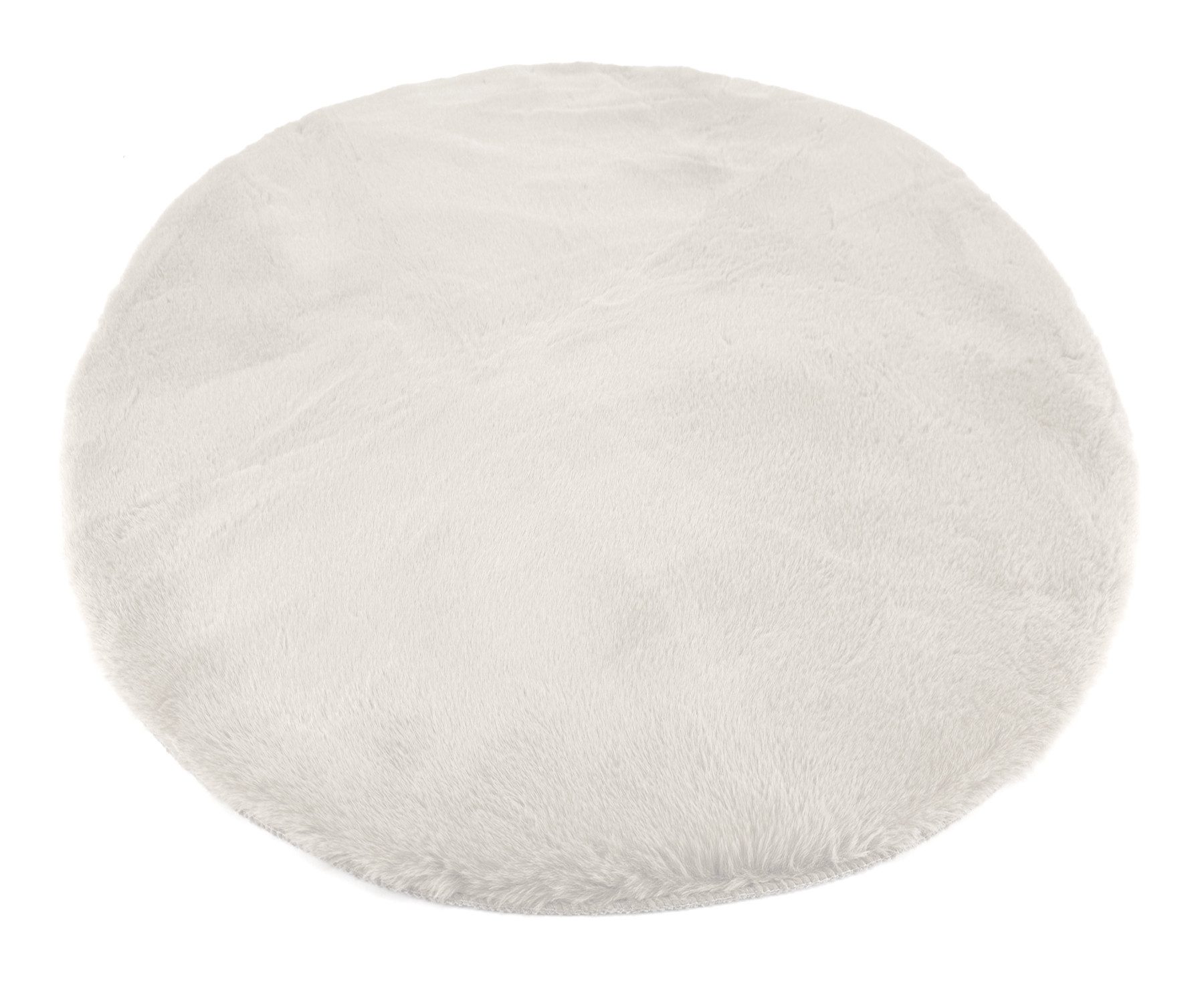 heimtexland Fellteppich Hochflor Teppich Rabbit 90 rund Hasenfell-Imitat, r günstig online kaufen