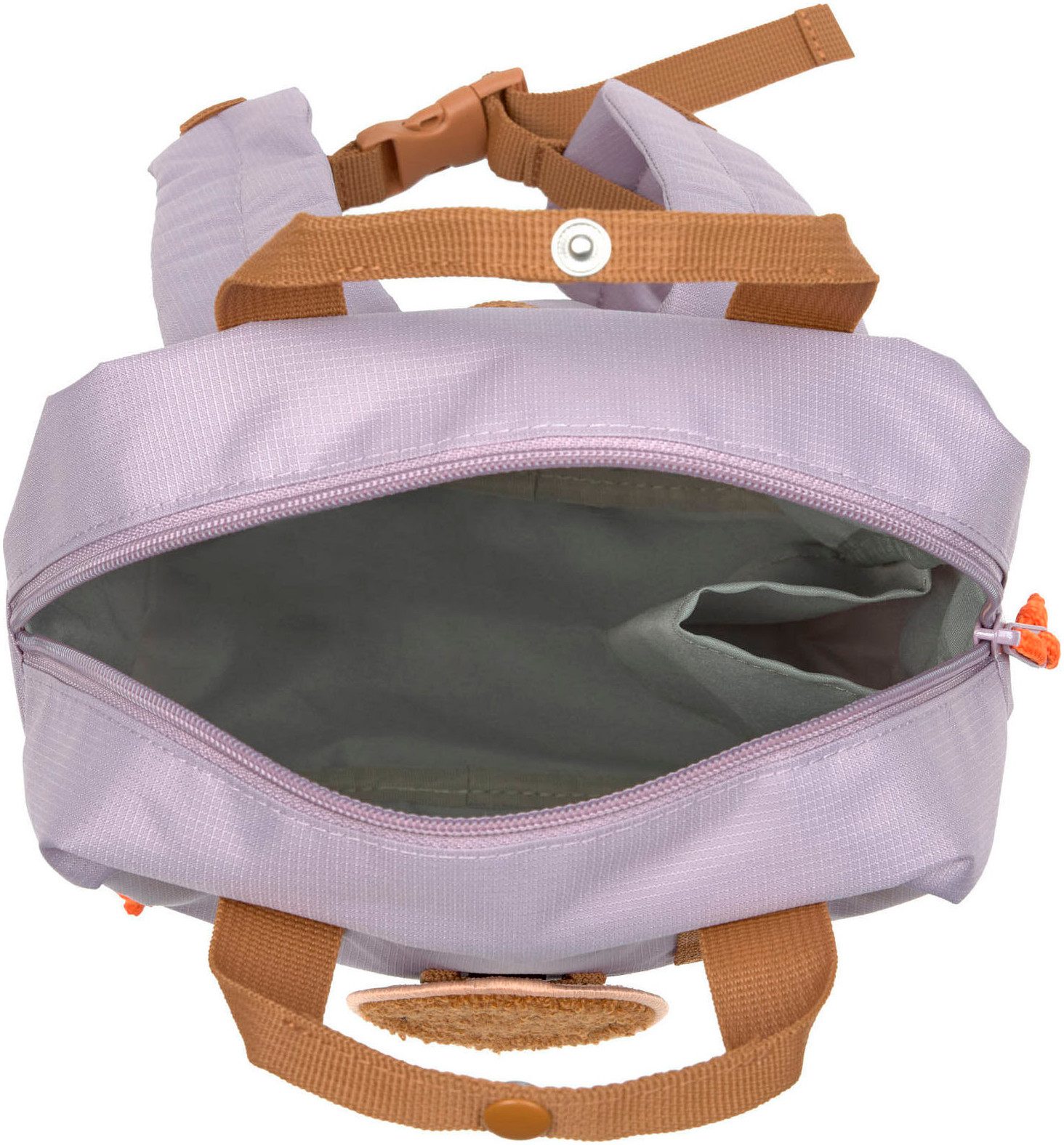 LÄSSIG Kinderrucksack Little Gang, Mini Square Backpack, lilac