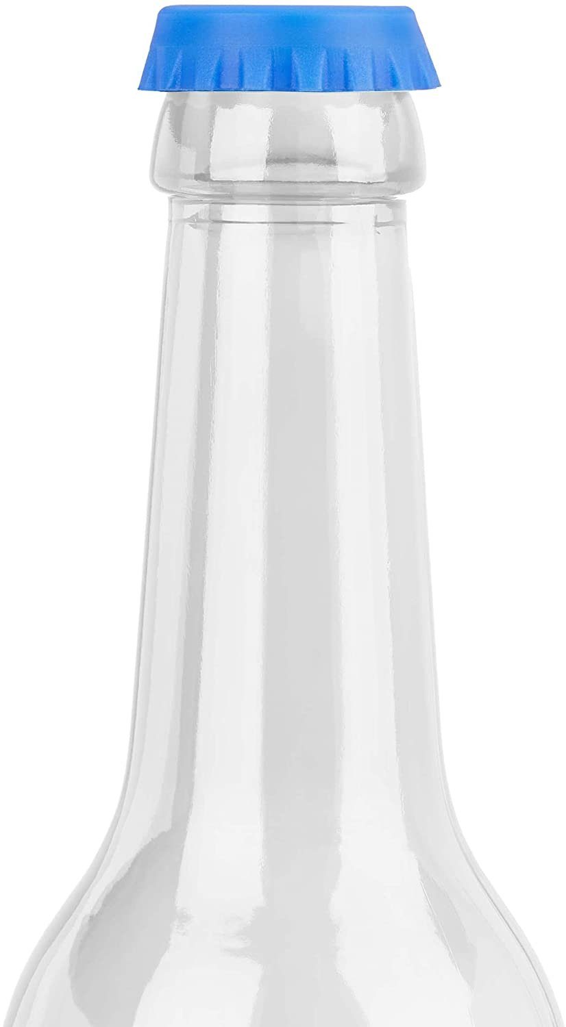 Flaschenverschluss LIVAIA Kronkorken VIELFÄLTIG Silikon Silikon Set, (4er Universal 4-tlg), Bier Verschluss, - & Flaschenverschluss Wein