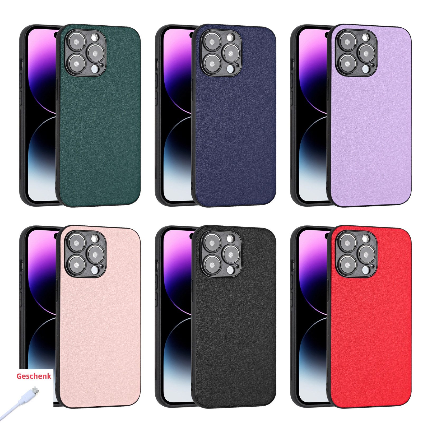 trends for living Handyhülle Hülle Case für iPhone X XS 12 13 14 15 Pro Max Plus Antivibration