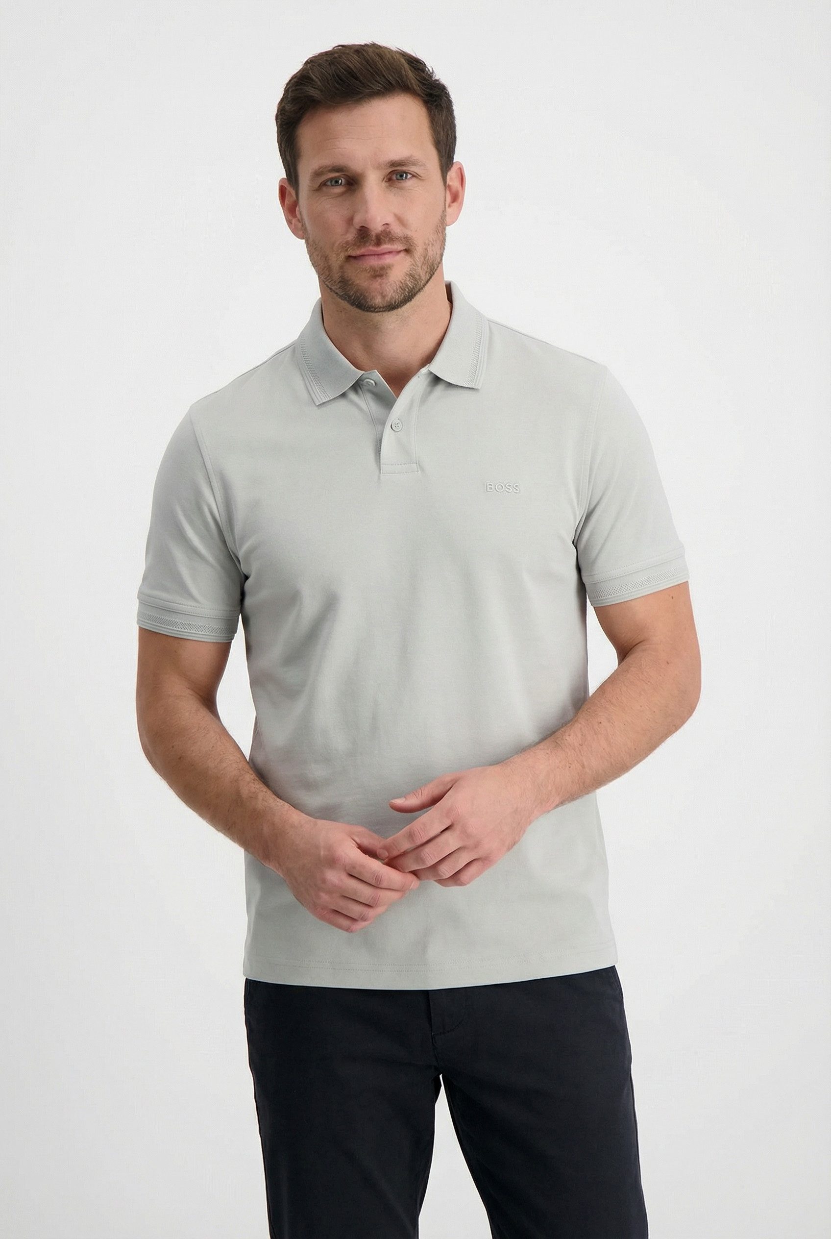 BOSS ORANGE Poloshirt Pe Interlock aus Baumwoll-Piqué mit Logo-Print Regula günstig online kaufen