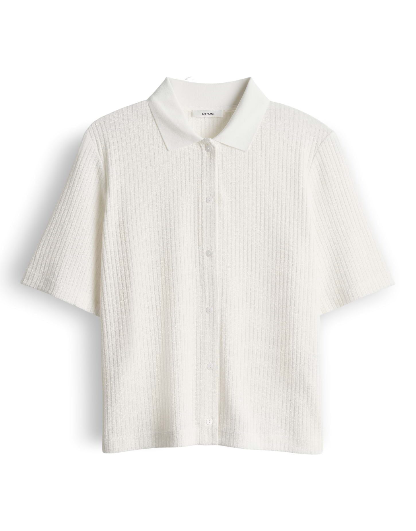 Poloshirt Poloshirt mit dezenter Rippstruktur