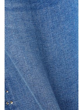 Esprit Skinny-fit-Jeans Verzierte Jeans: enge Passform, mittelhoher Bund