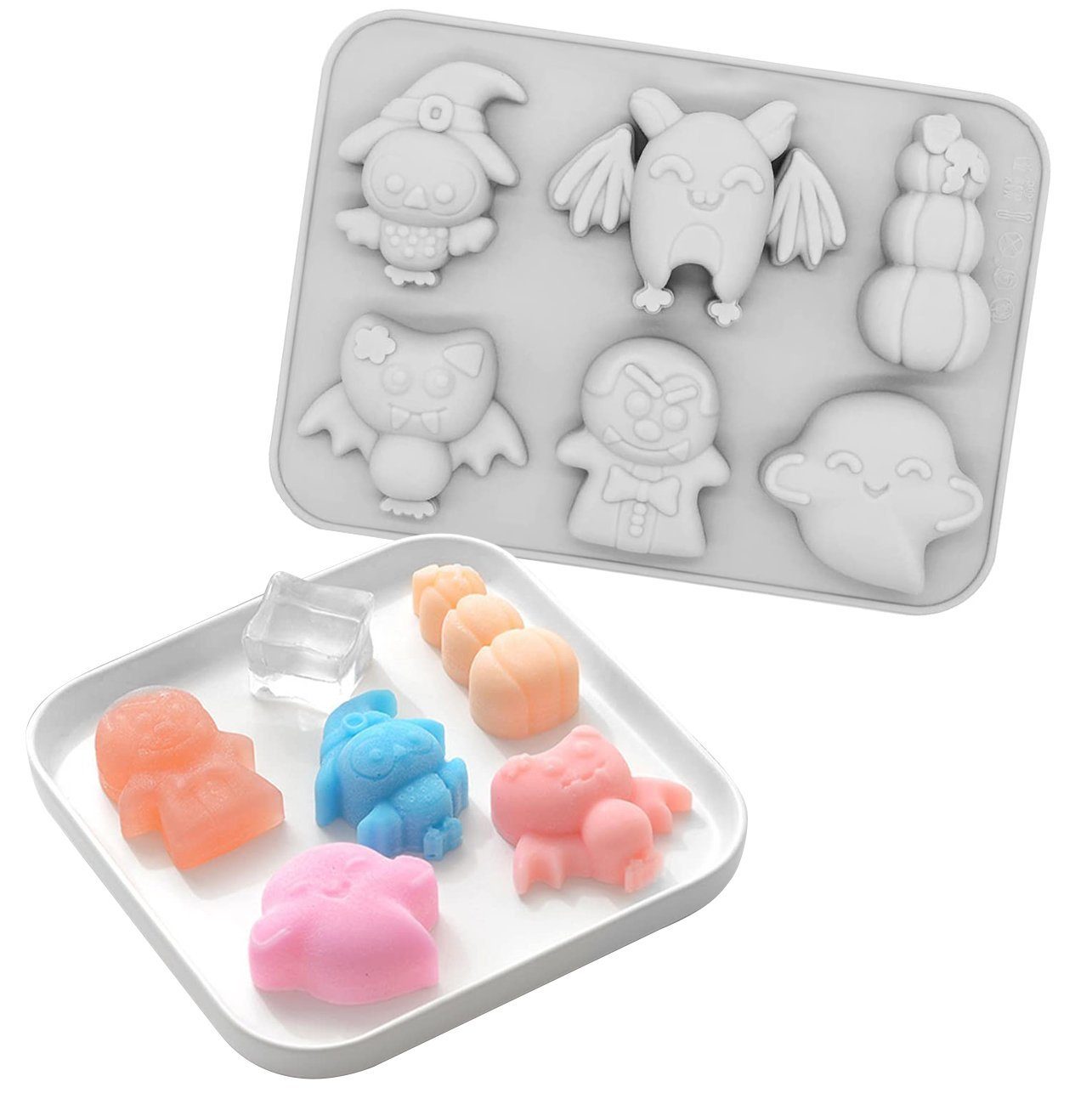 Metamorph Backform Silikon Backform Monster Halloween Keks Minicakes