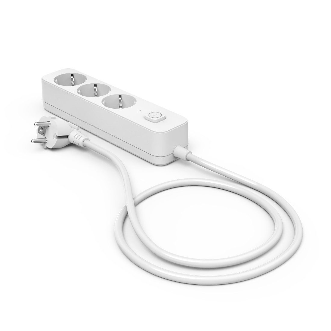 Hama Mehrfachsteckdosenleiste 3 fach mit Schalter, Kabellänge 1,4m Steckdosenleiste 3-fach (Ein- / Ausschalter, Kabellänge 1,4 m)