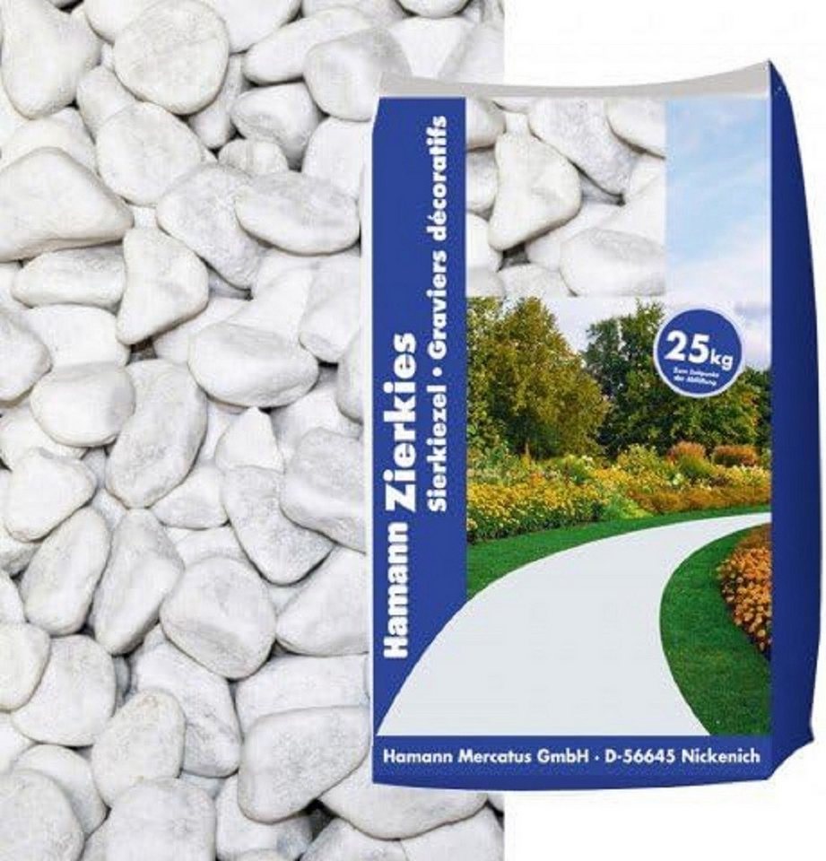 Hamann Mercatus GmbH Zierkies Hamann Mercatus Marmorkies Carrara 15-25 mm 25 kg