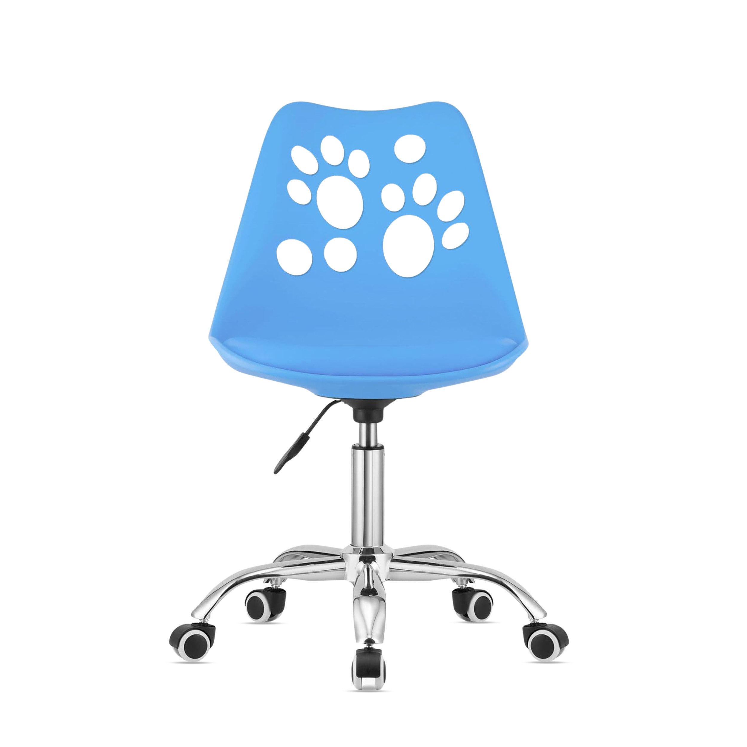Bürostuhl Ergonomischer Drehstuhl in Blau, modern & leicht montierbar