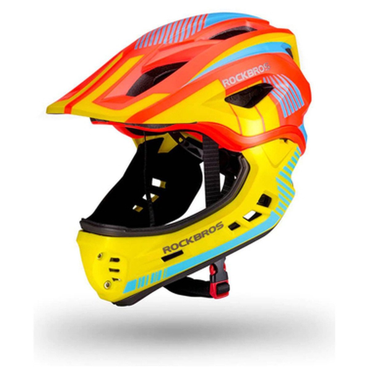 ROCKBROS Fahrradtasche Rockbros 32SOYB-S Kinderfahrradhelm mit Visier