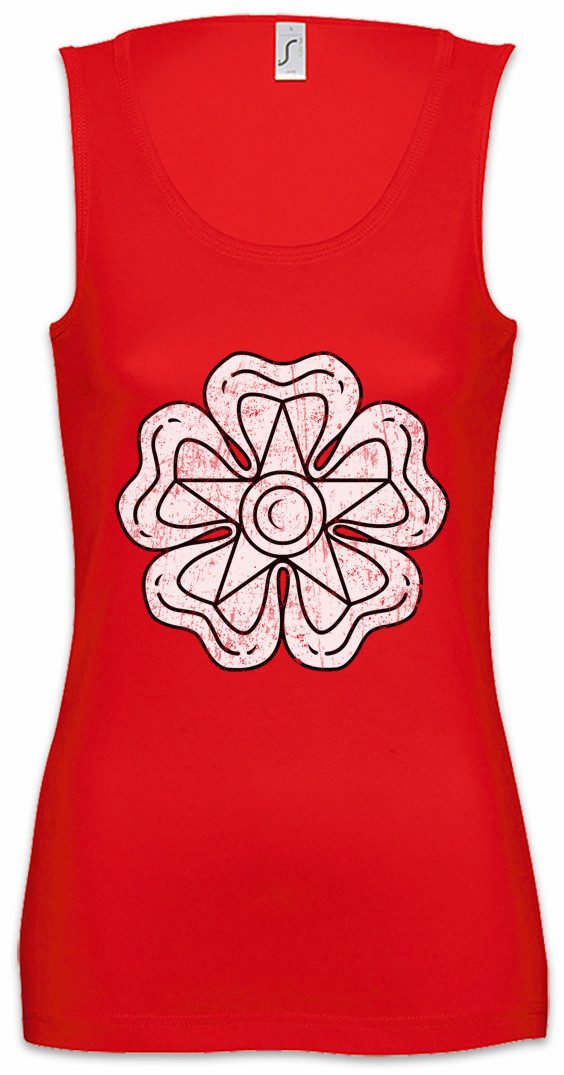 Tanktop Jacobite Flag Ärmelloses Damen T-Shirt William Wallace Schottland