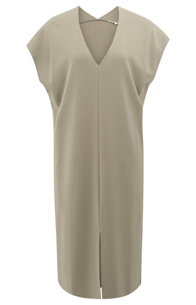 YAYA A-Linien-Kleid Kleid mit V-Ausschnitt günstig online kaufen