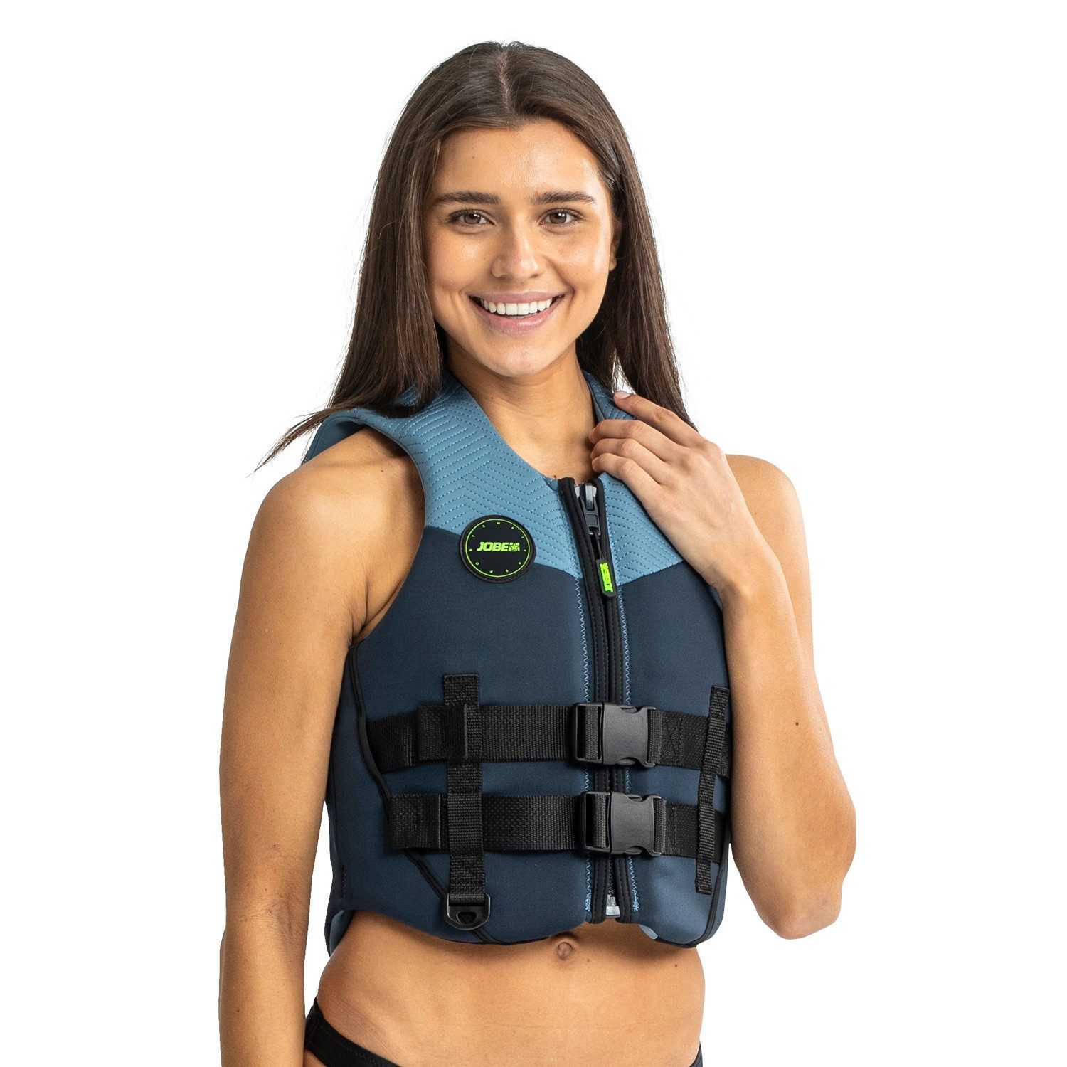 Jobe Schwimmweste Jobe Neoprene Life Vest Women Midnight Blue Neoprenweste Schwimmweste