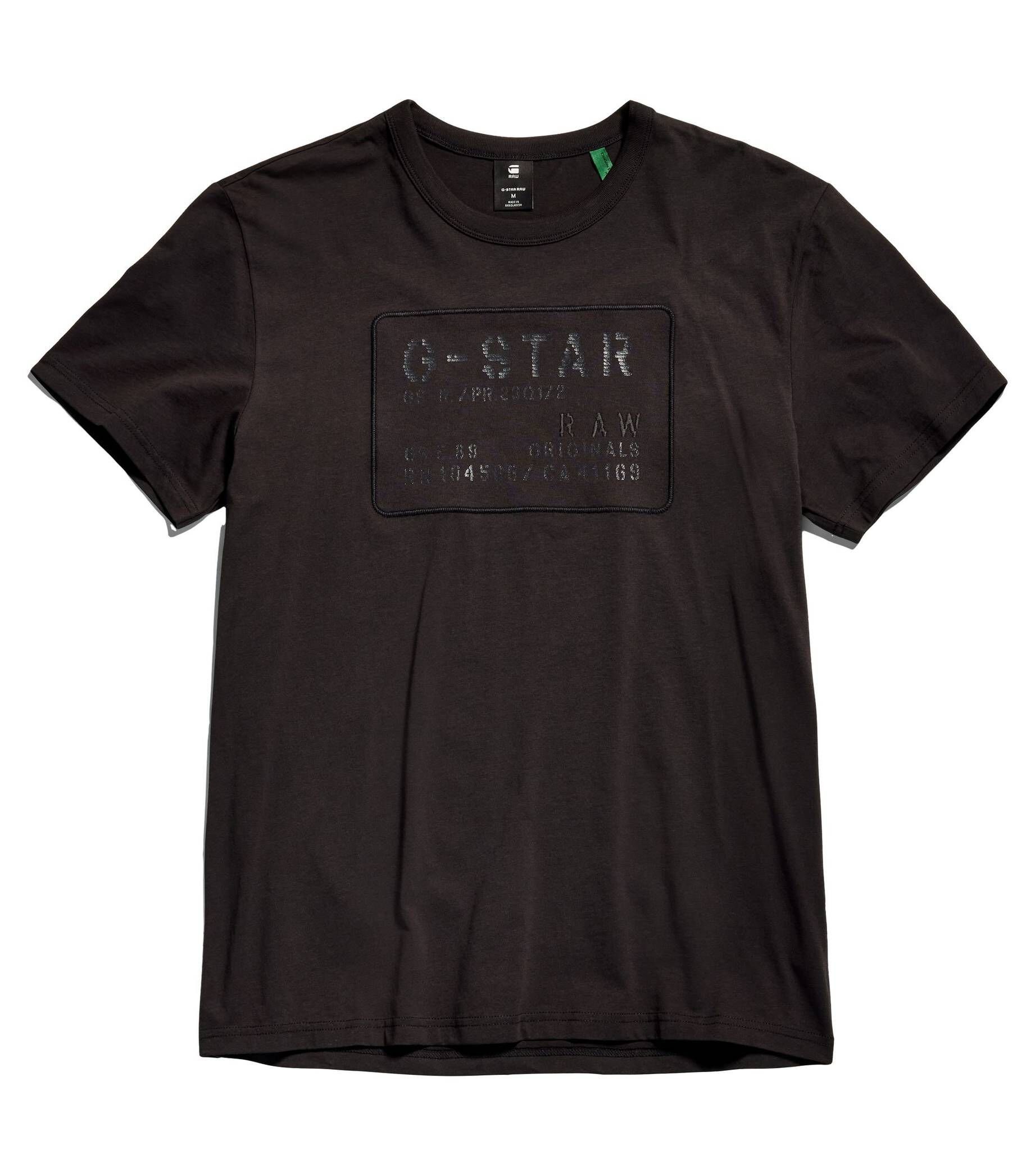 G-Star RAW T-Shirt Herren T-Shirt (1-tlg) TECHNIQUE MULTI APPLIQUE