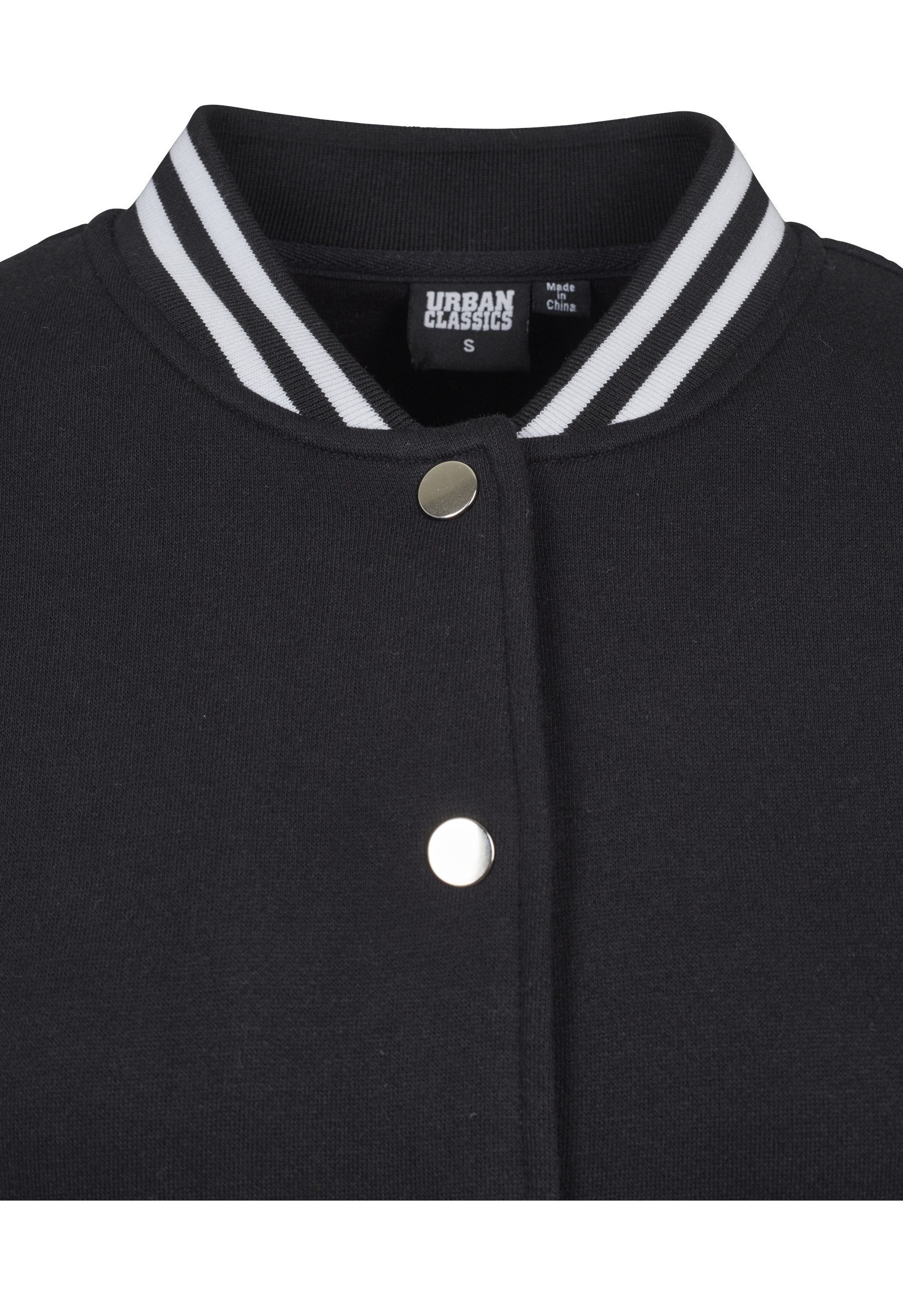 URBAN CLASSICS Fleecejacke Urban Classics Damen Ladies College Sweat Jacket (1-St)