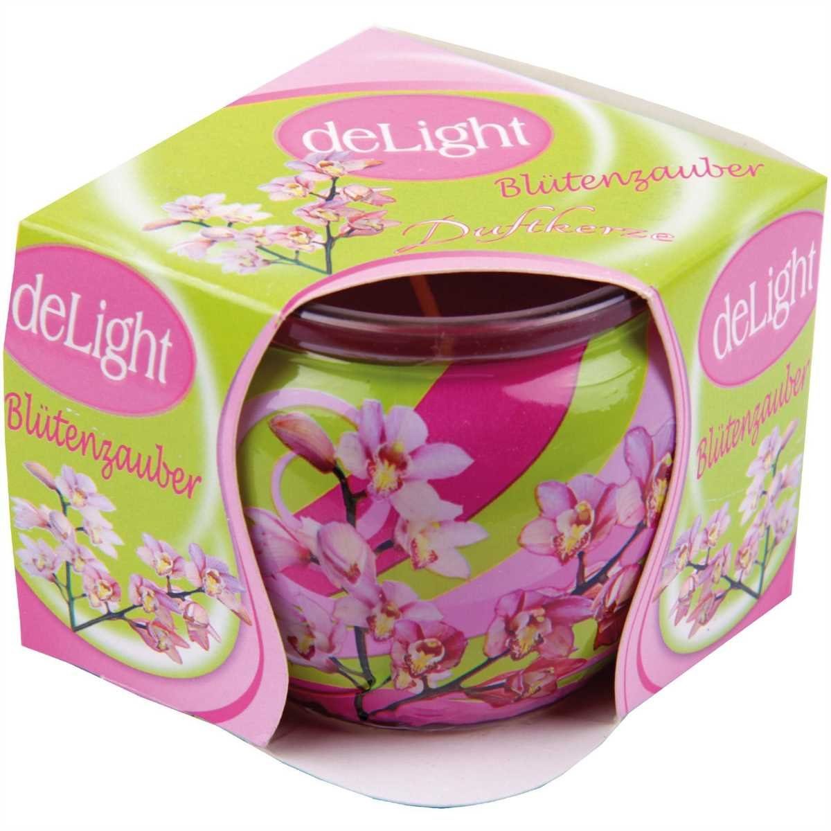 HS Candle Duftkerze (1-tlg), Kerze im Glas, Motiv-Kerze mit ca. 22 Std. Brenndauer, Höhe: 6cm, Ø7cm