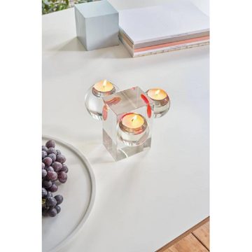 Fundamental Berlin Kerzenhalter Teelichthalter Drops Kristallglas (12cm)