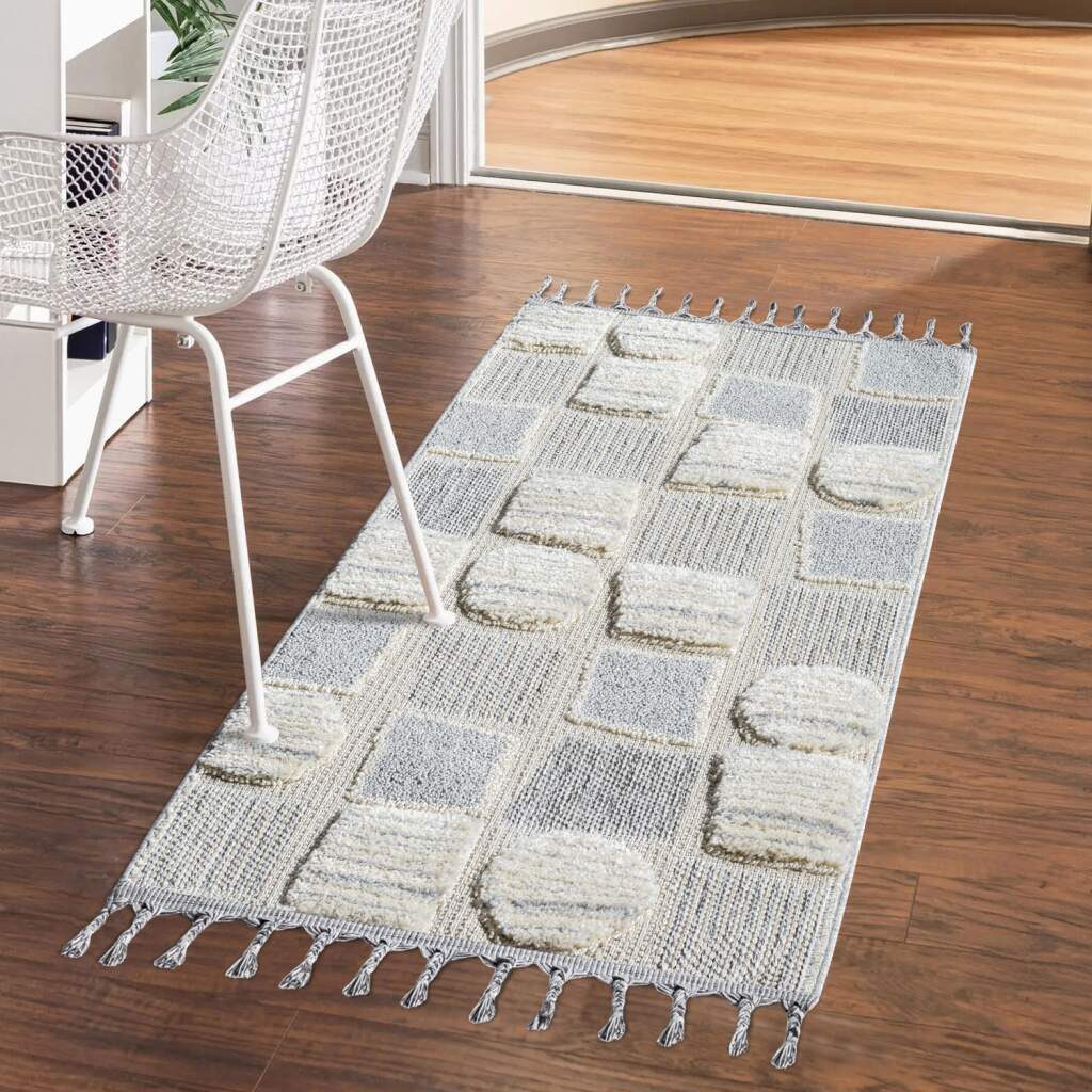 Carpet City Hochflor-Teppich VALENCIA 950, rechteckig, Höhe: 20 mm, Läufer, günstig online kaufen