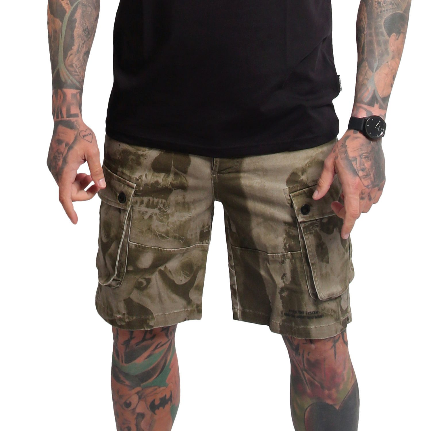 Cargoshorts Crashed Skull