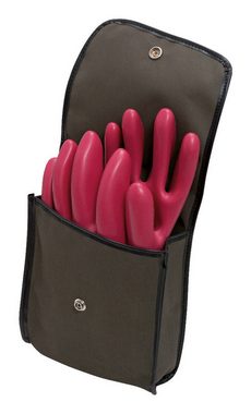 KS Tools Elektriker-Handschuhe Schutzhandschuh mit Schutzisolierung, Größe 9, rot