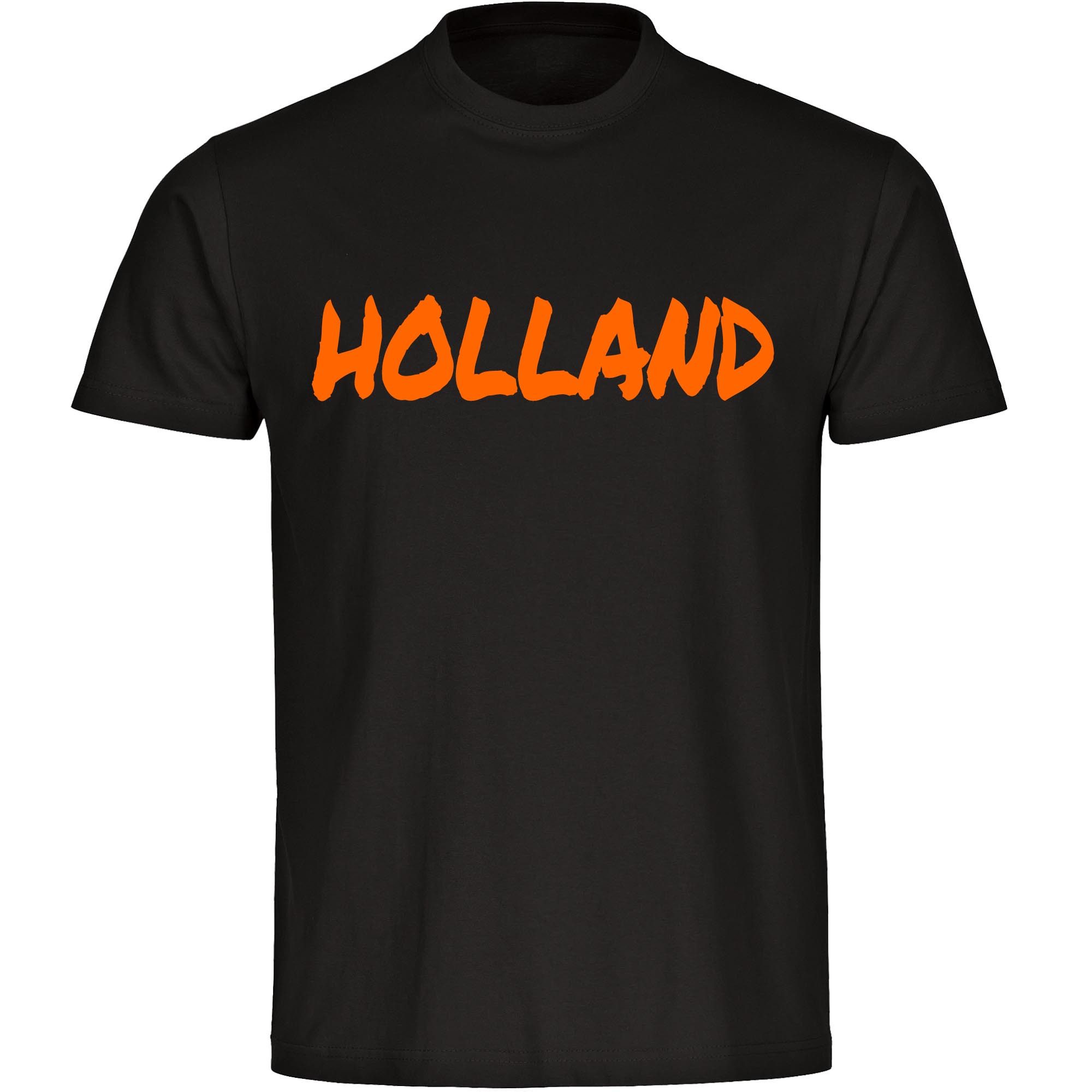 multifanshop T-Shirt Kinder Holland - Textmarker - Boy Girl