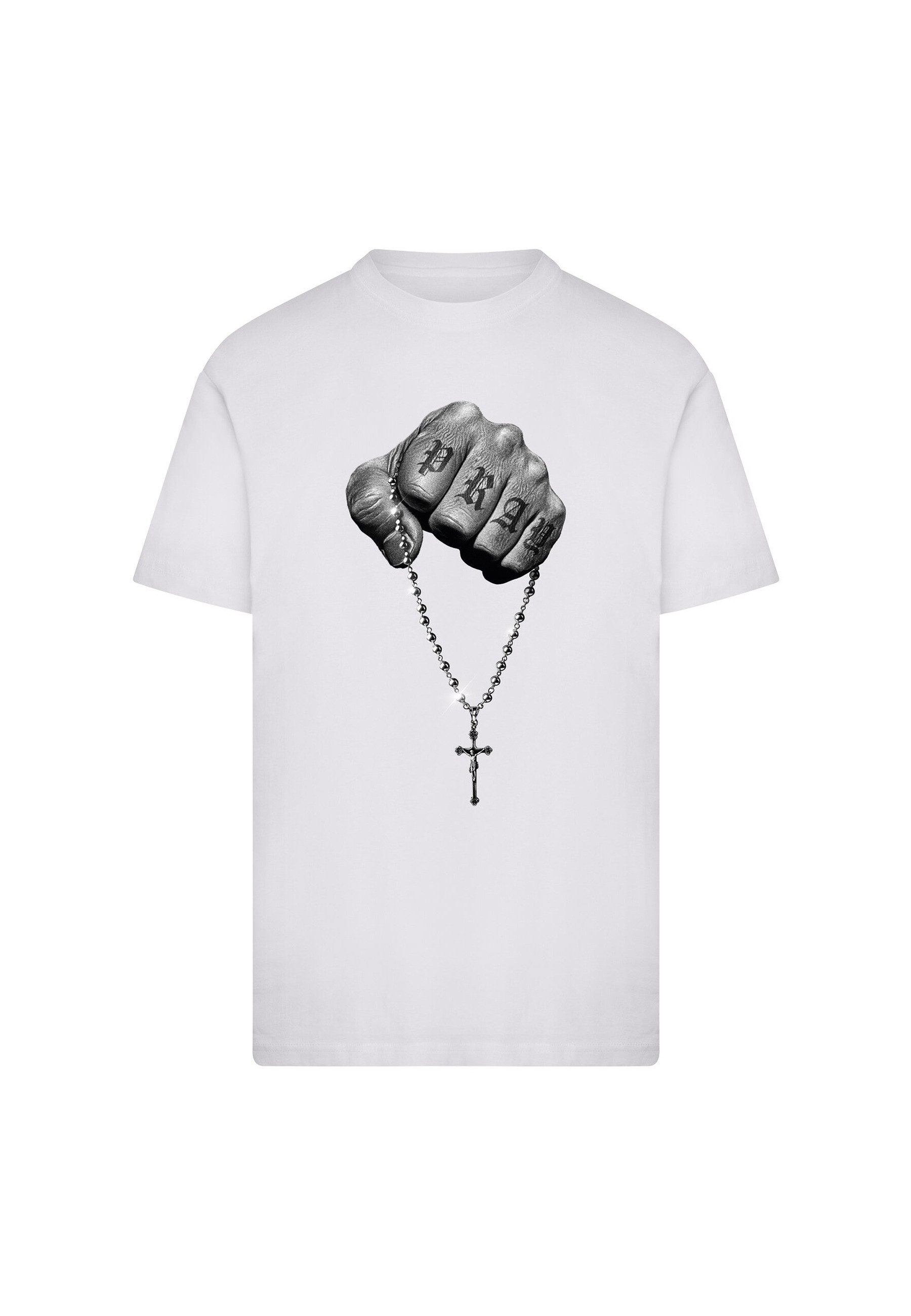 MisterTee T-Shirt MisterTee Faith Meets Strength Tee (1-tlg)