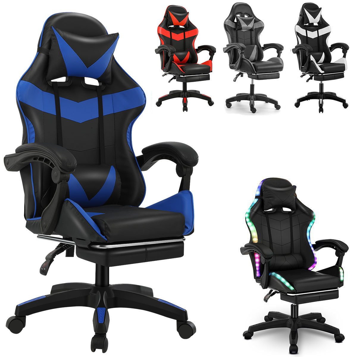 oyajia Gaming Chair Gaming Stuhl Bürostuhl günstig online kaufen