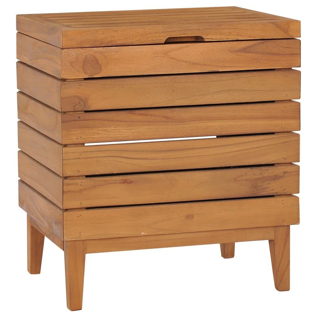 vidaXL Wäschekorb Wäschekorb 40×30×45 cm Massivholz (1 St)