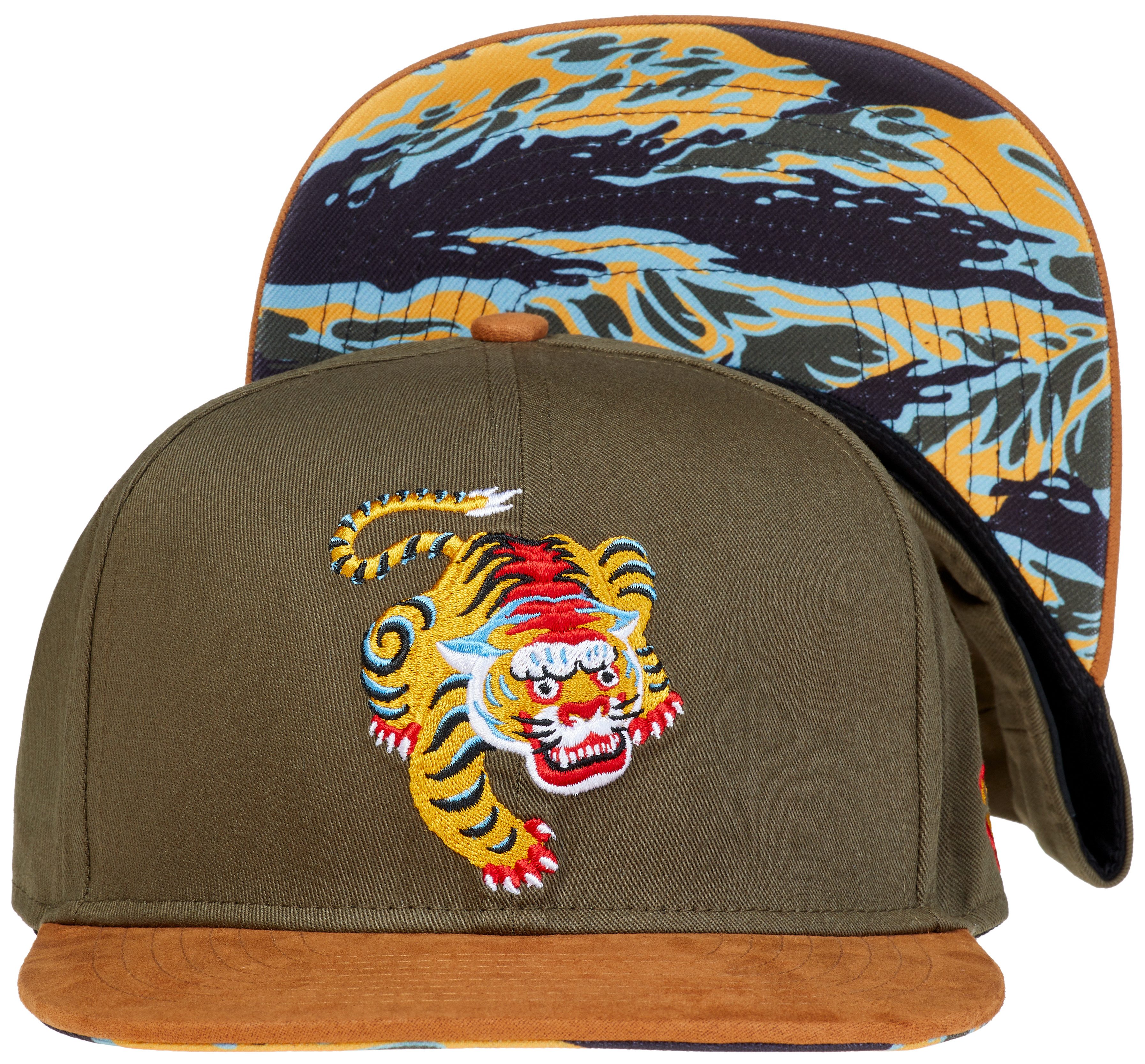 Cadency Snapback Cap - Asian Tiger - Unisex, Größenverstellbar