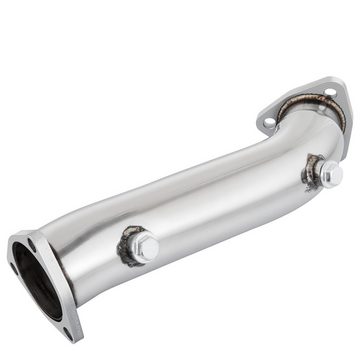 VEVOR Auspuff-Flexrohr Downpipe-Auspuffkonverterrohr für Audi A4 B5 B6/Passat 1.8T 97–05