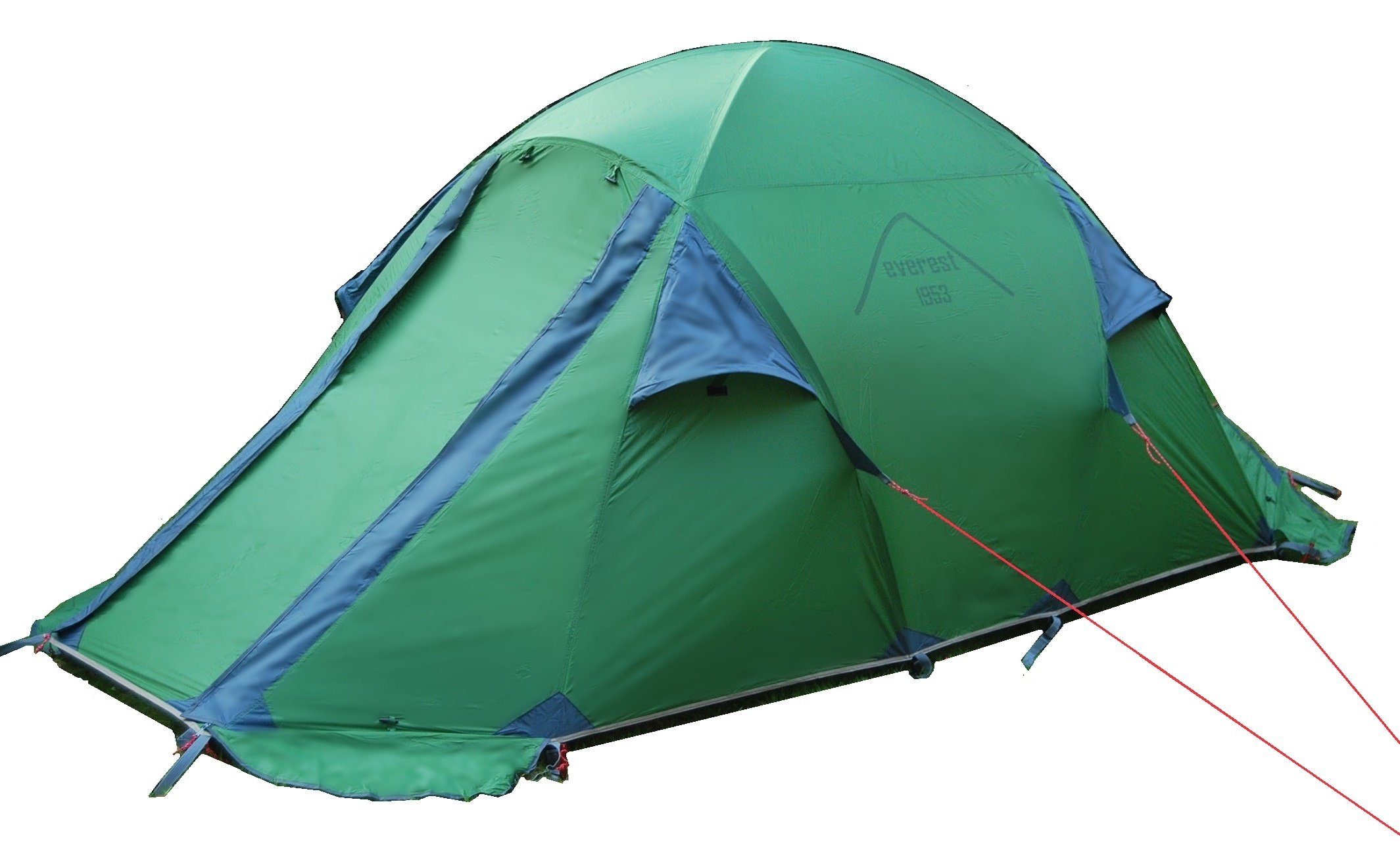 everest 1953 Geodätzelt Expeditionszelt TrekPeak2 Kuppelzelt 2 Personen Zelt 10.000 mm Silikon, Personen: 2, Aluminiumgestänge