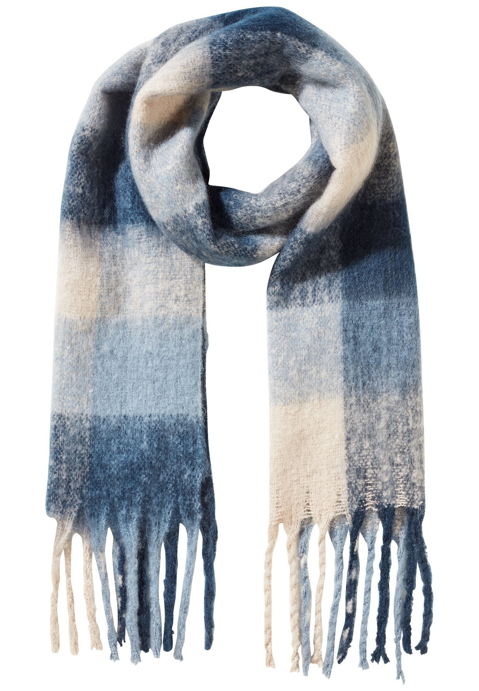 camel active Schal Softer Schal mit kariertem Muster günstig online kaufen