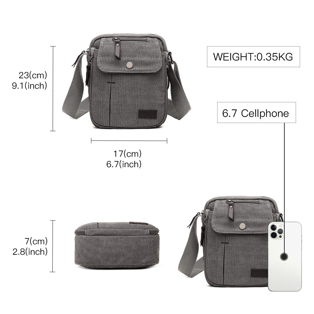 KONO Messenger Bag Langlebige Umhängetasche aus günstig online kaufen