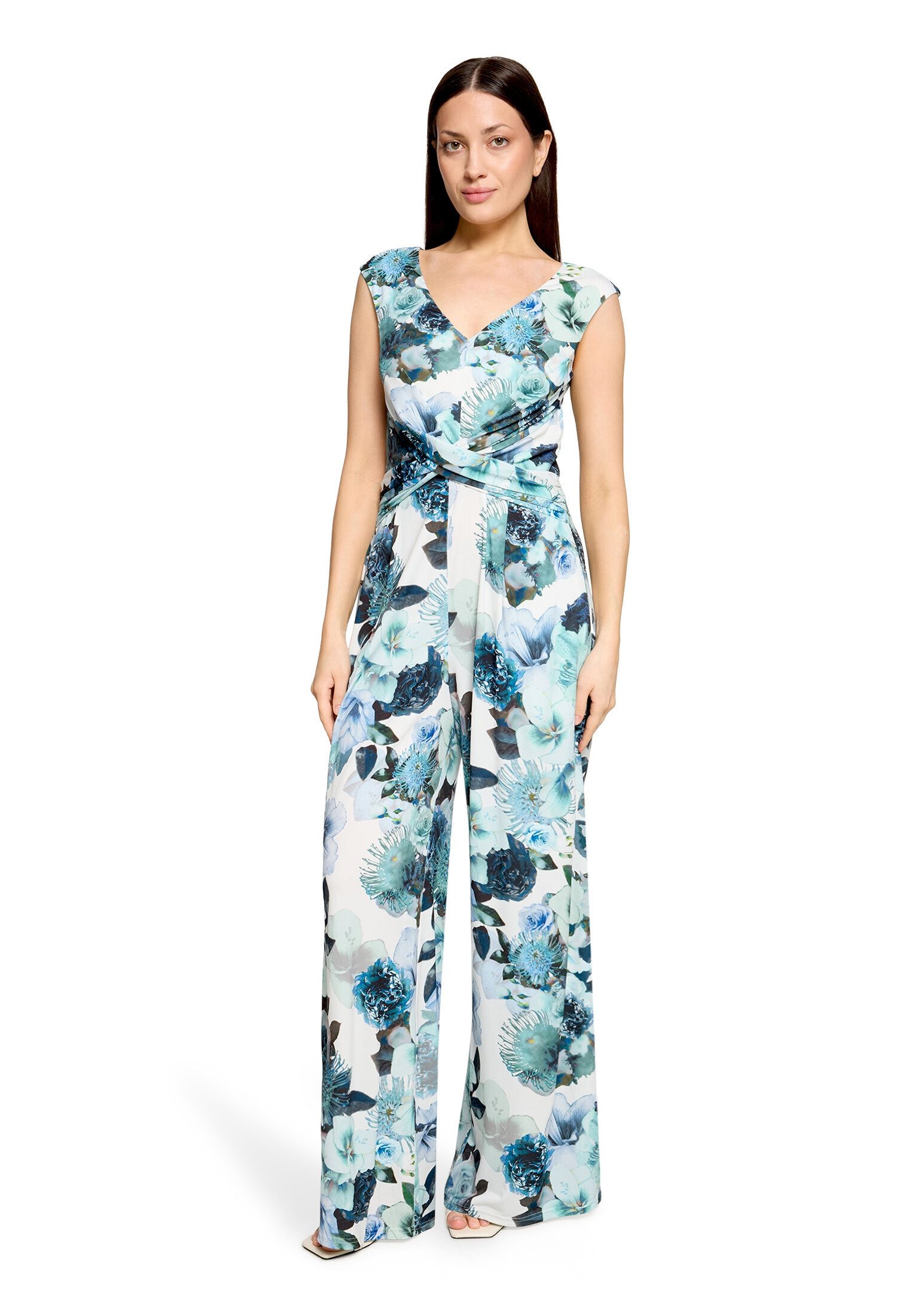 Vera Mont Overall Damen mit Raffung (1-tlg)