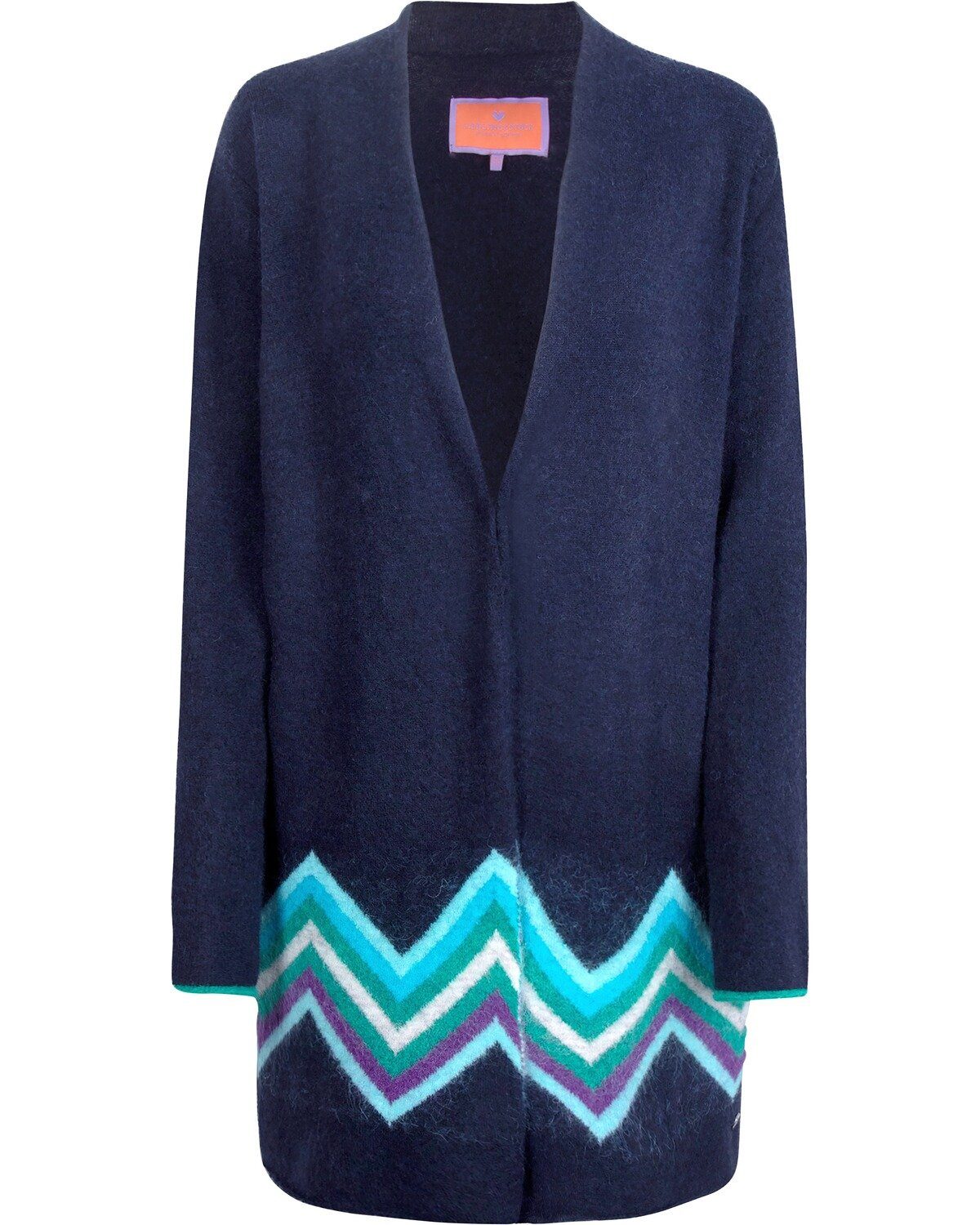 Navy Strickjacke KiyoL Cardigan Lieblingsstück