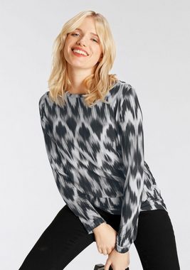 Boysen's Longsleeve Ikat-Druck